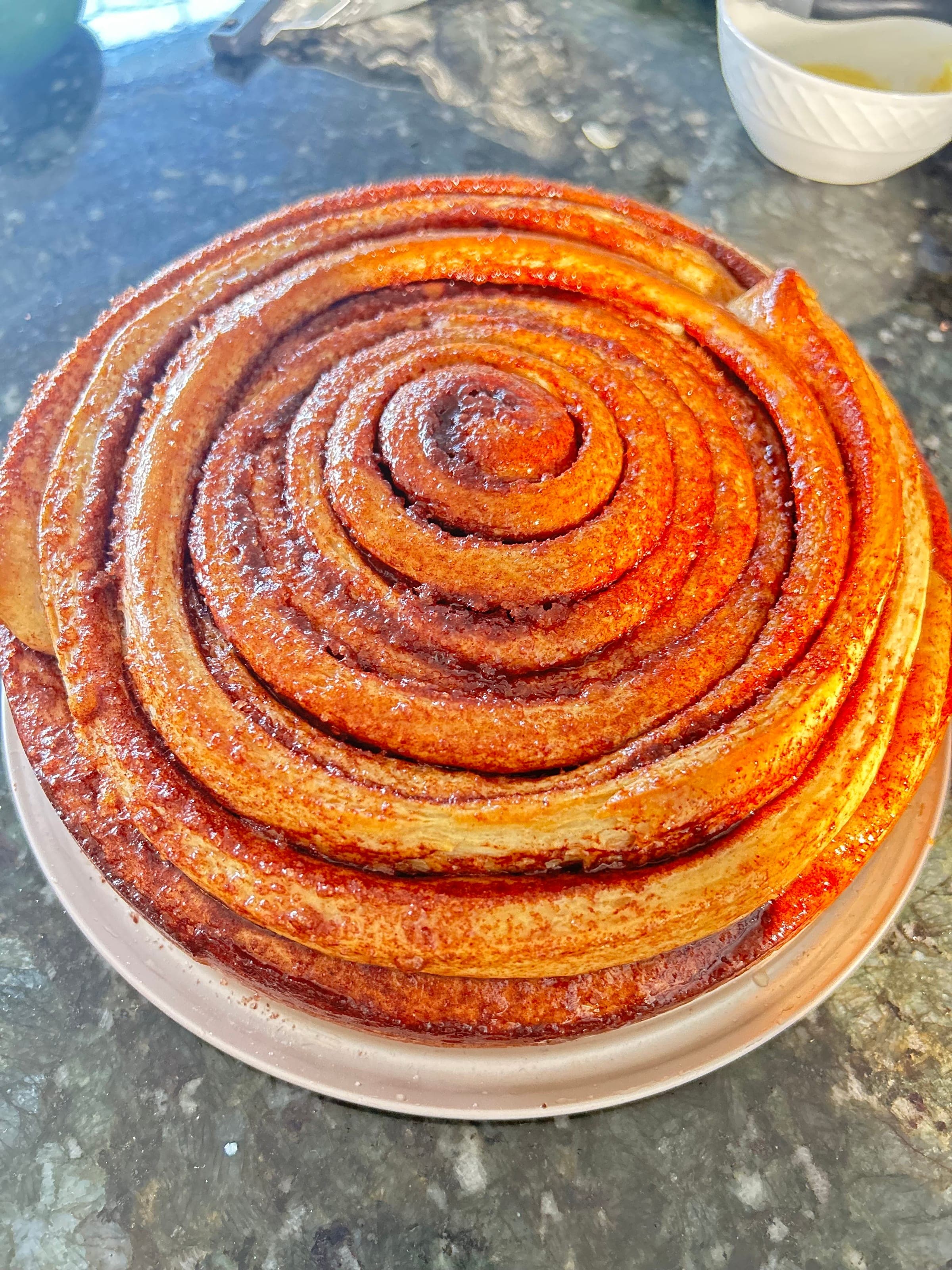 Cinnamon Roll Cake
