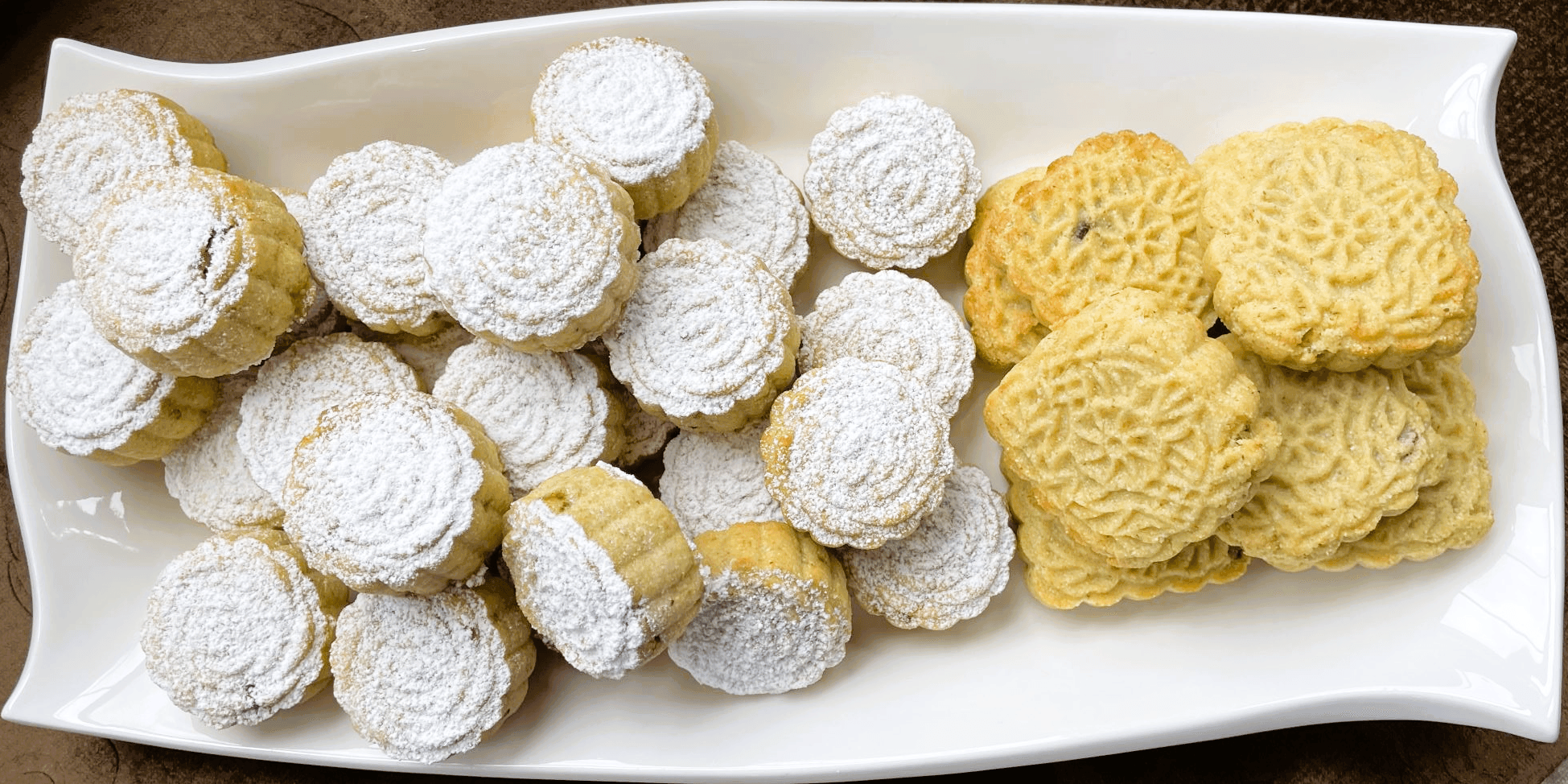 Maamoul Made to Order, with Pistachio, Walnuts, or Dates. 2 Dozens