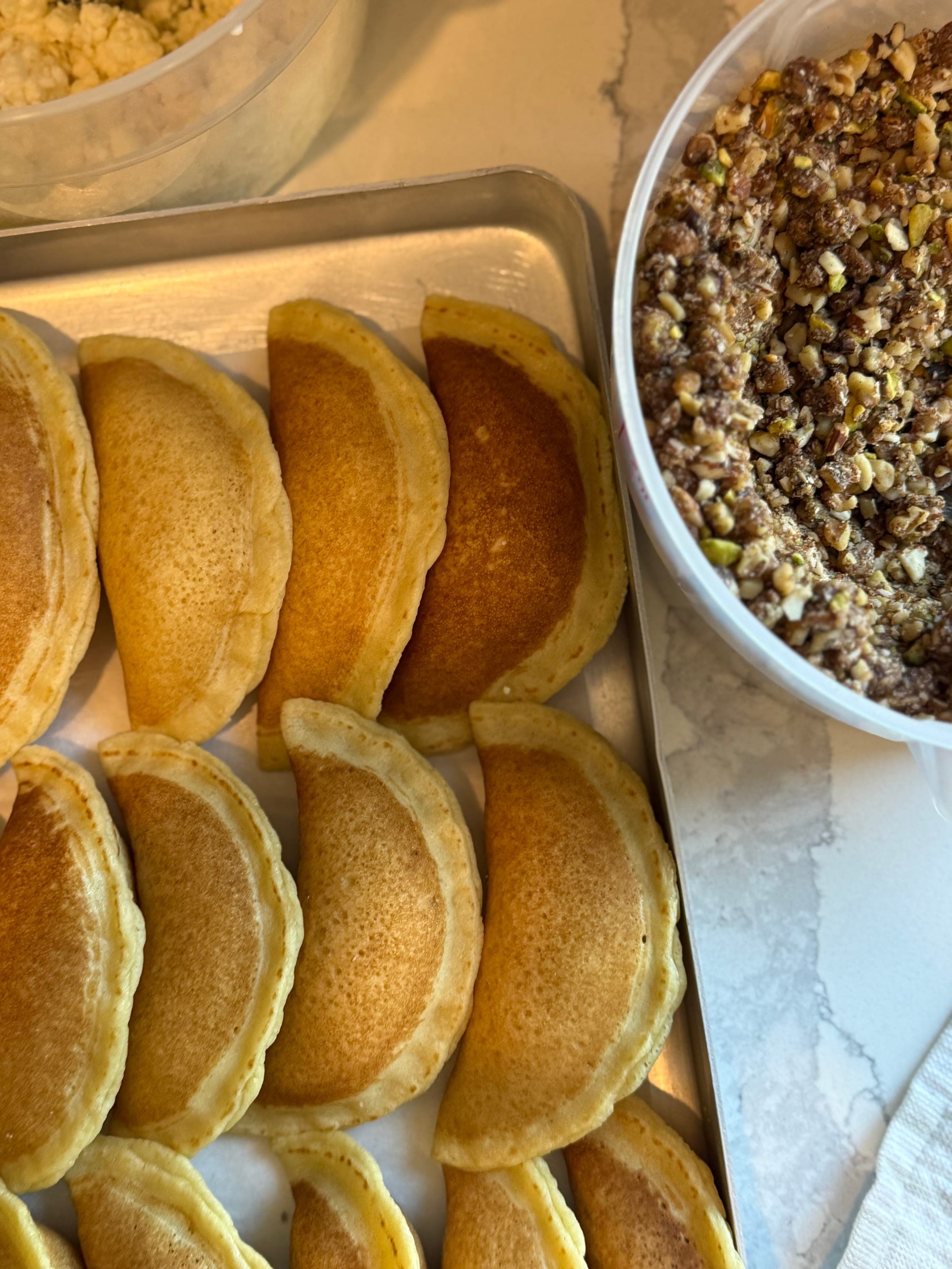 Stuffed qatayef - 3