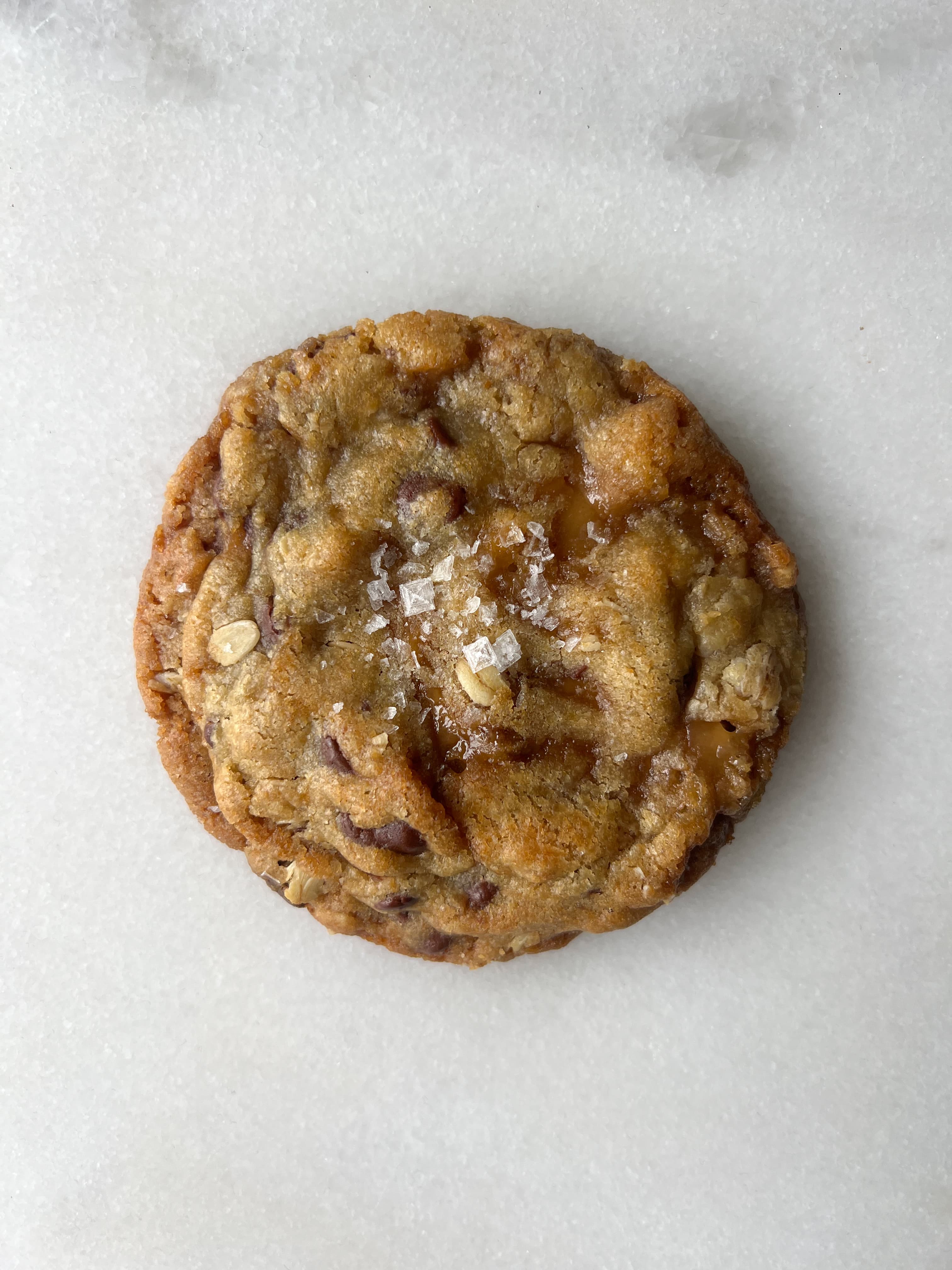 Brown Butter Oatmeal Toffee Cookies