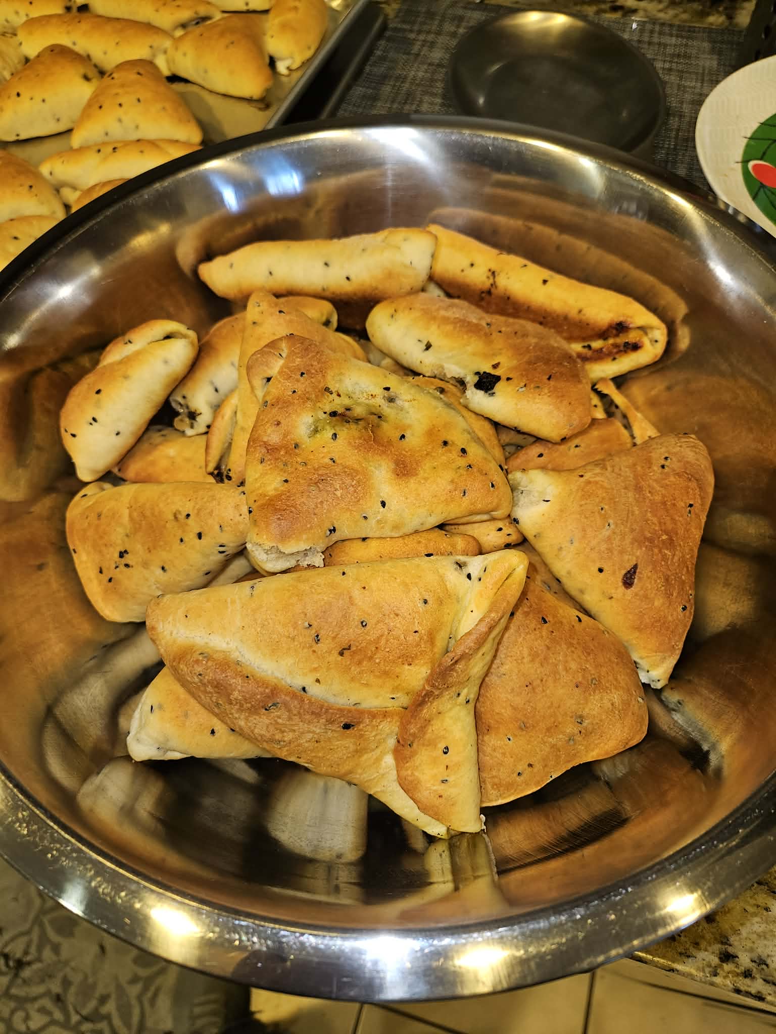 Spinach pastries