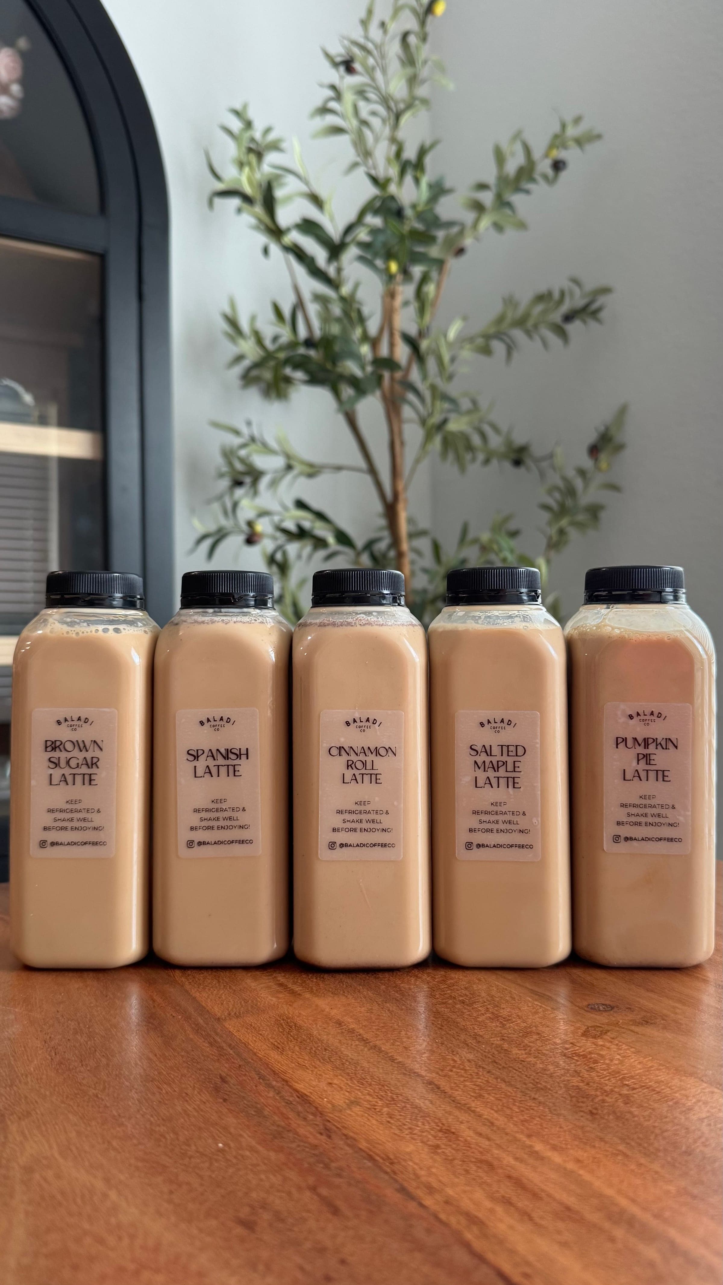 Espresso Latte Bottles