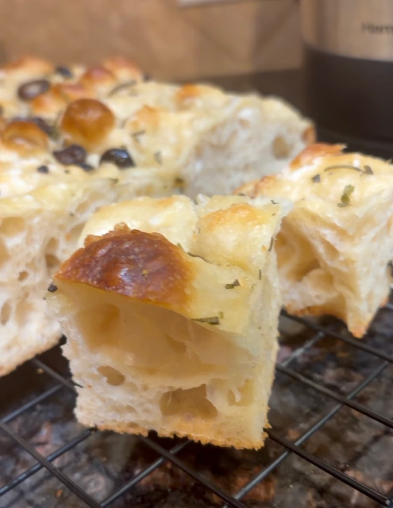 Rosemary Olive Organic Sourdough Focaccia - 3