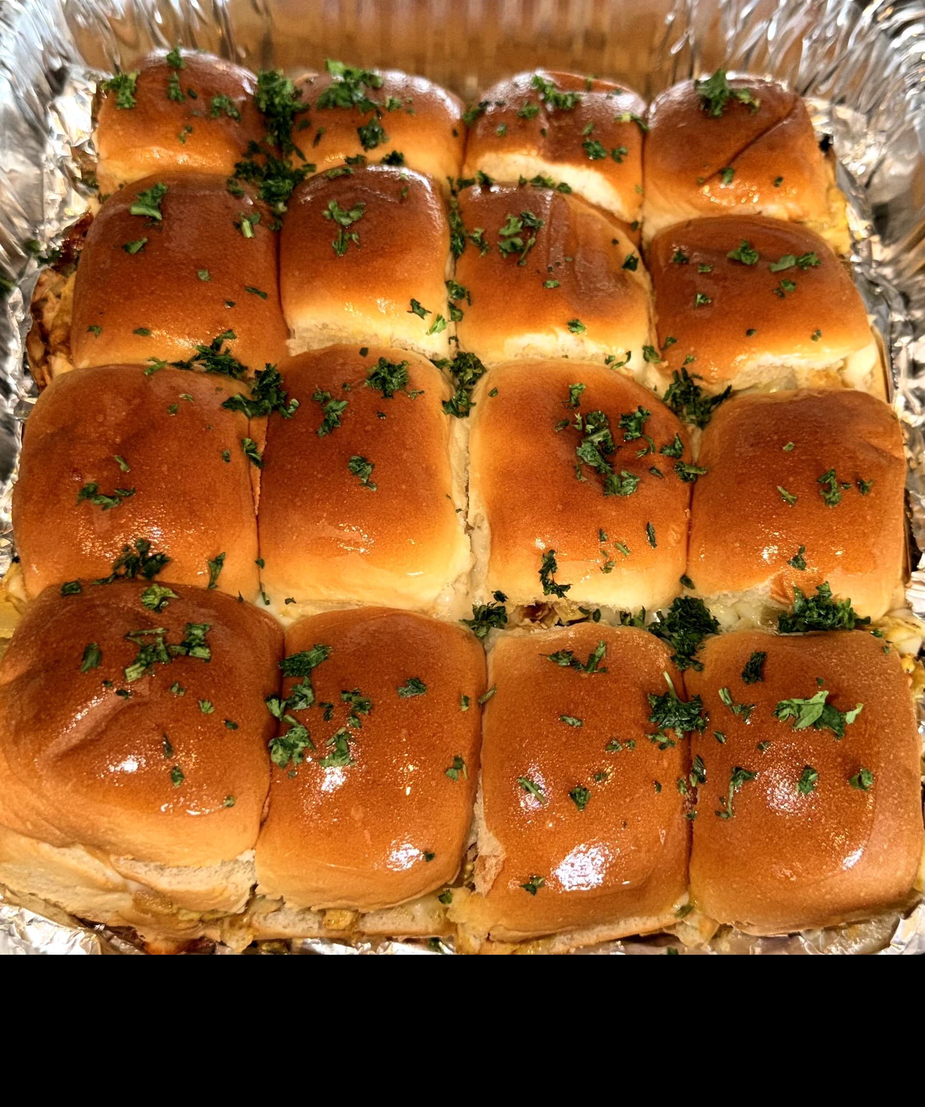 Loaded Chicken Sliders
