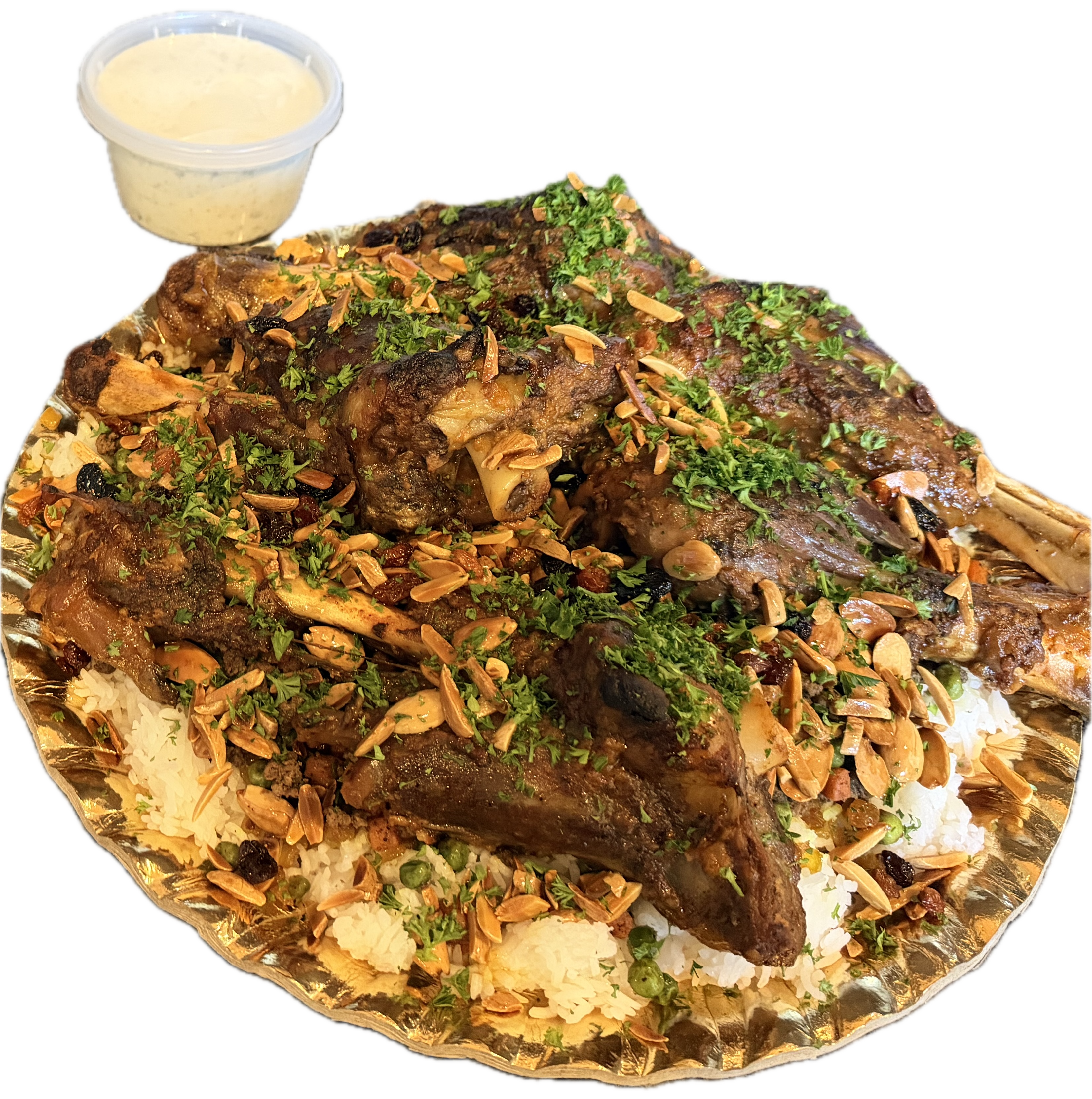 Lamb Shank Ouzi - 2