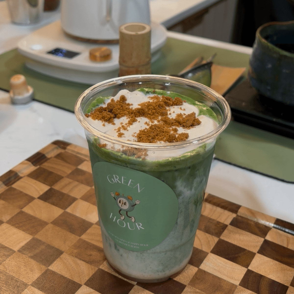 Cinnamon Bun Matcha photo