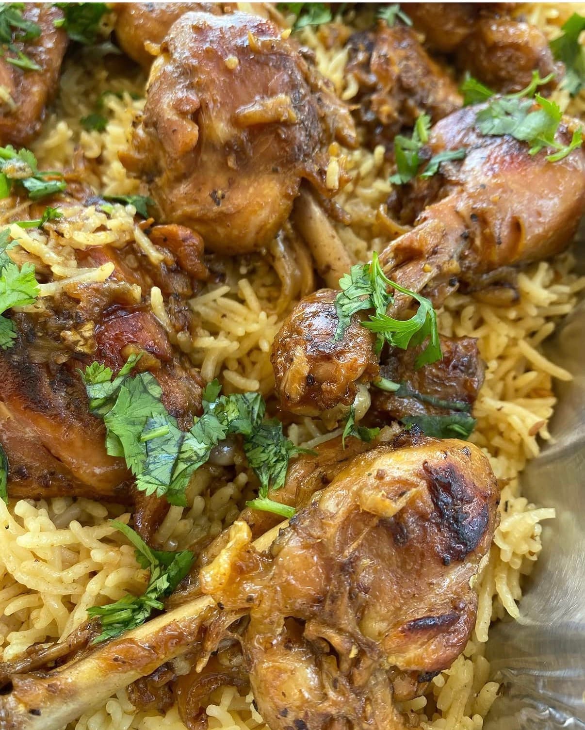 Saffron Rice With Grilled Chicken - 2