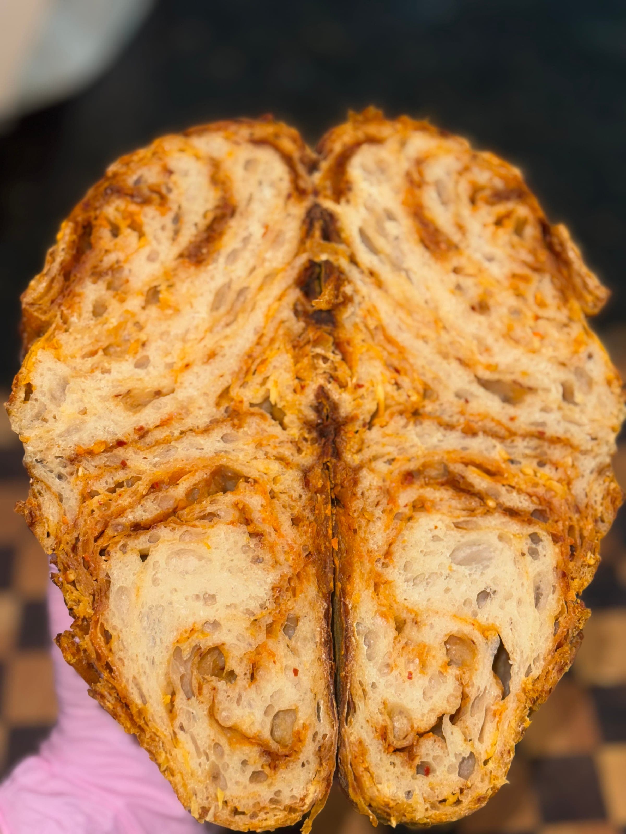 Chili Crunch Cheddar Loaf - 3