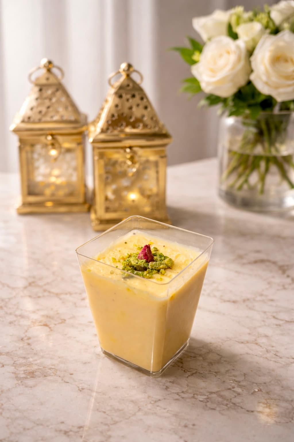 SAFFRON MAHALABIA MINIS photo