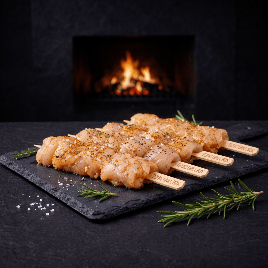 Chicken Texas Grill Box - 6 Skewers Shesh Tawook