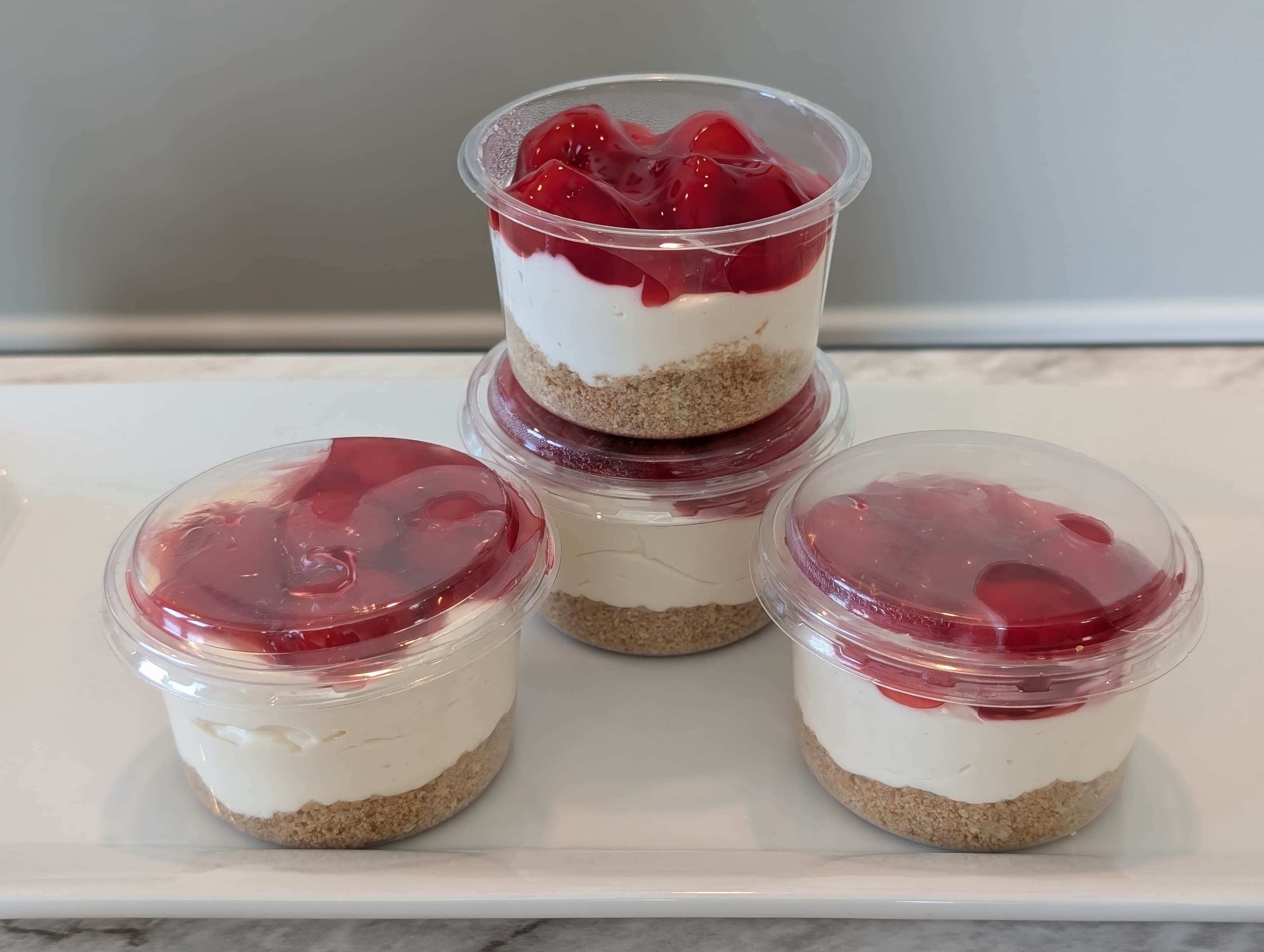 Cherry Cheesecakes