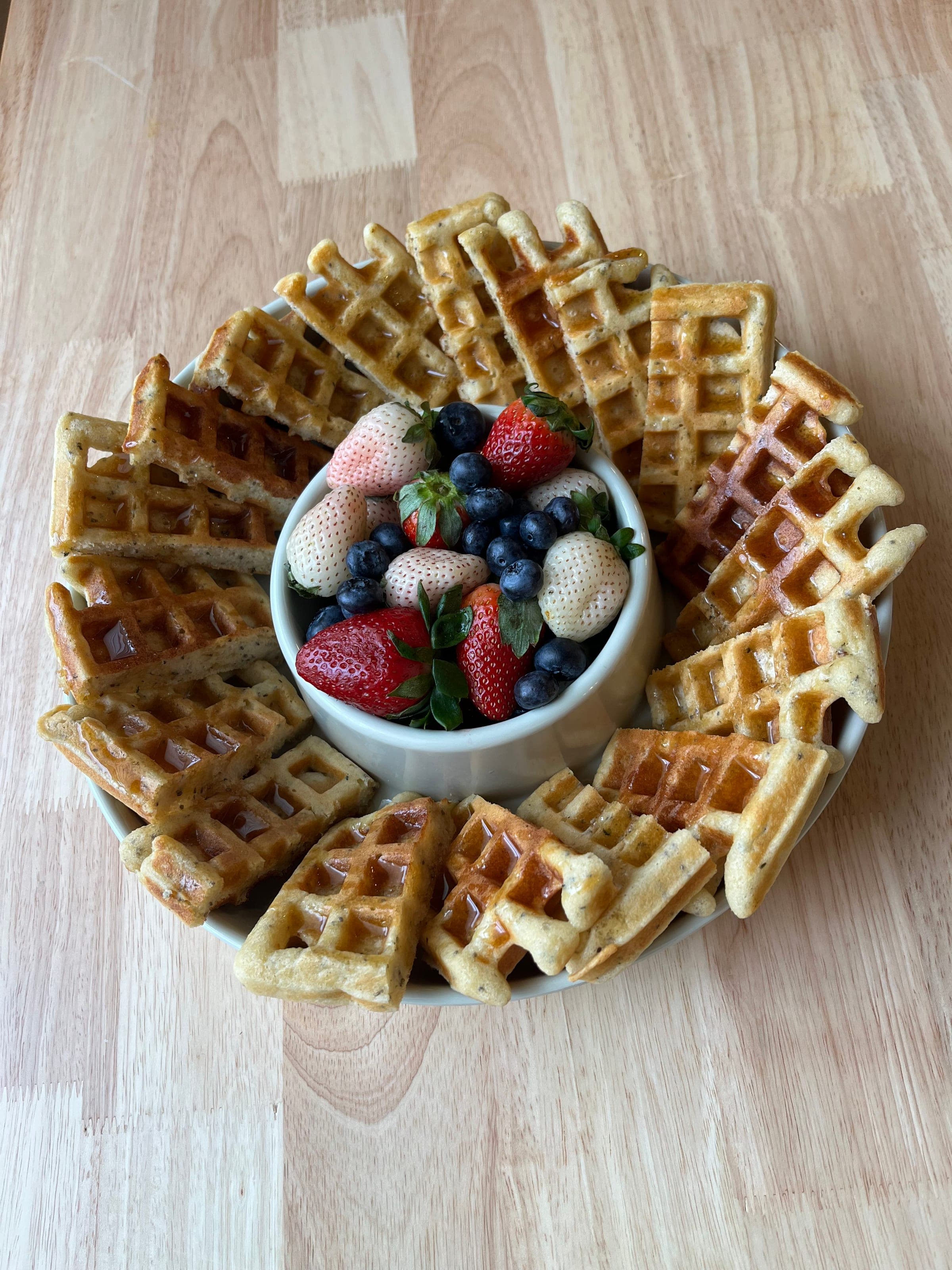 Almond Waffles - 3