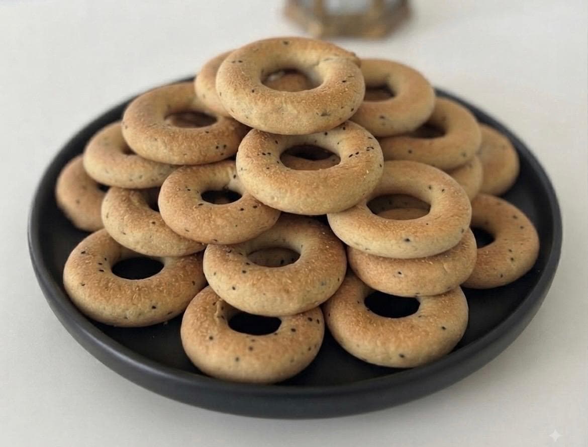 Date Cookie Rings (Ka’ak Tamr bil Yansoon) photo