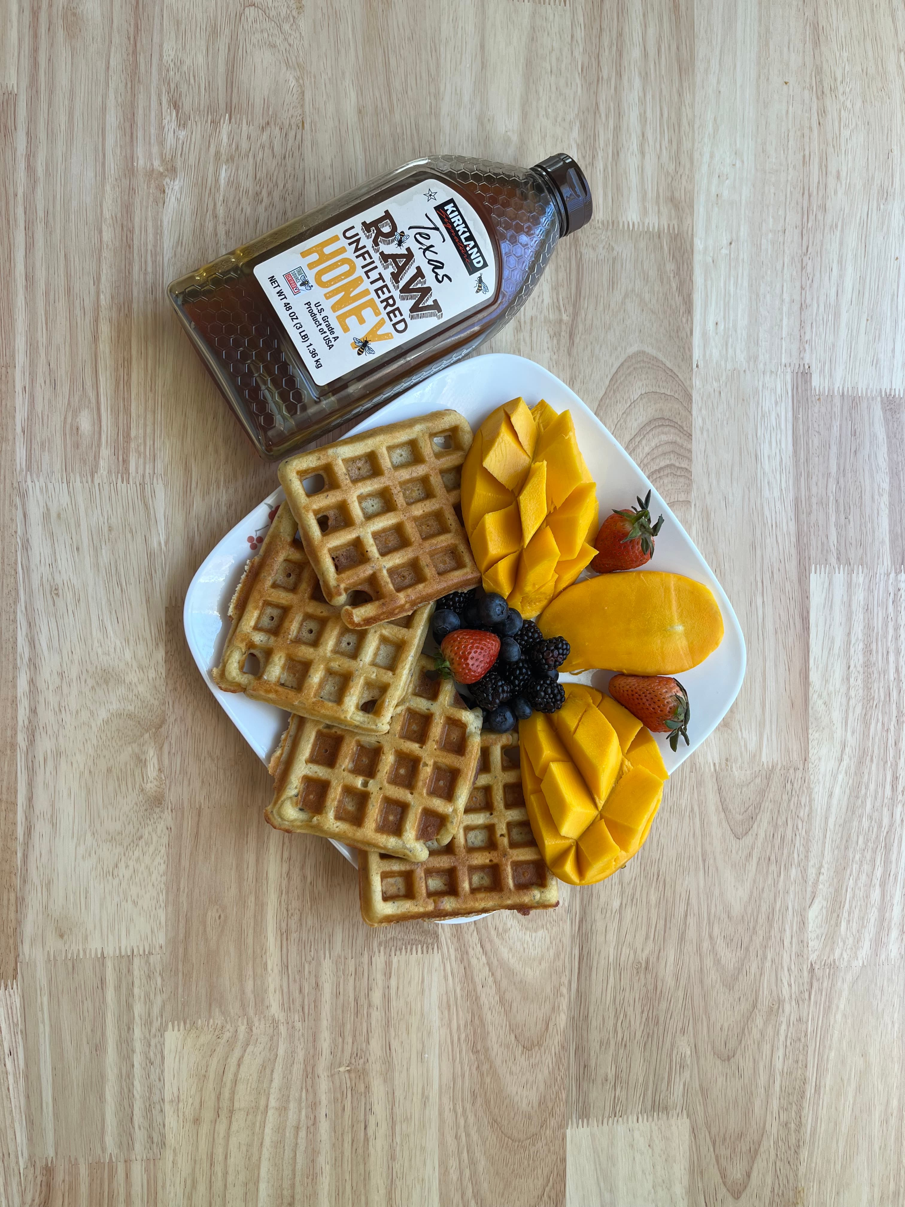 Almond Waffles - 4