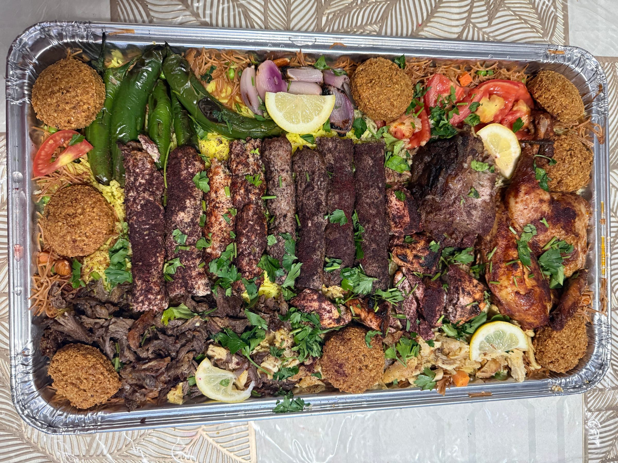 Kabab platter