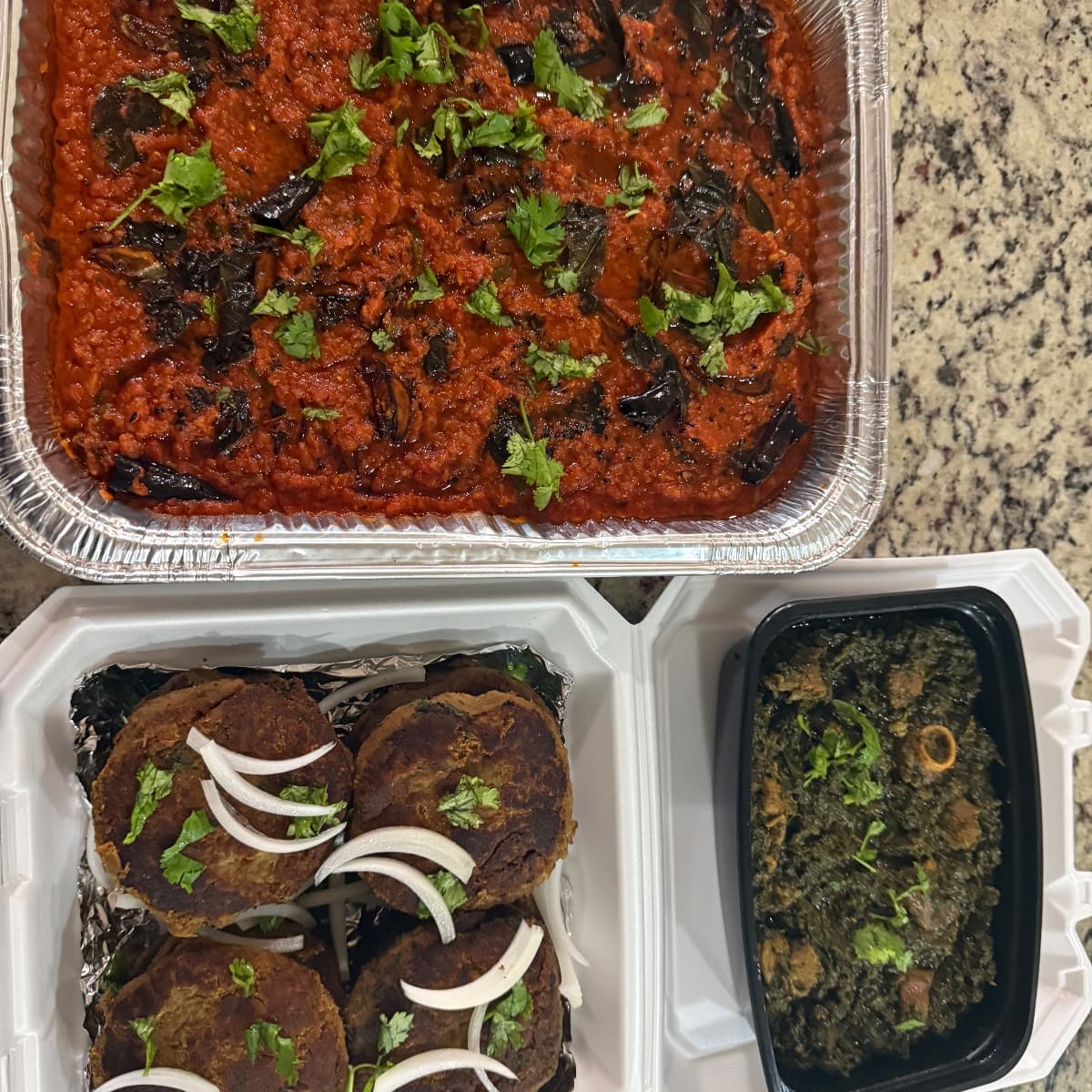 Bhendi aloo fry  photo