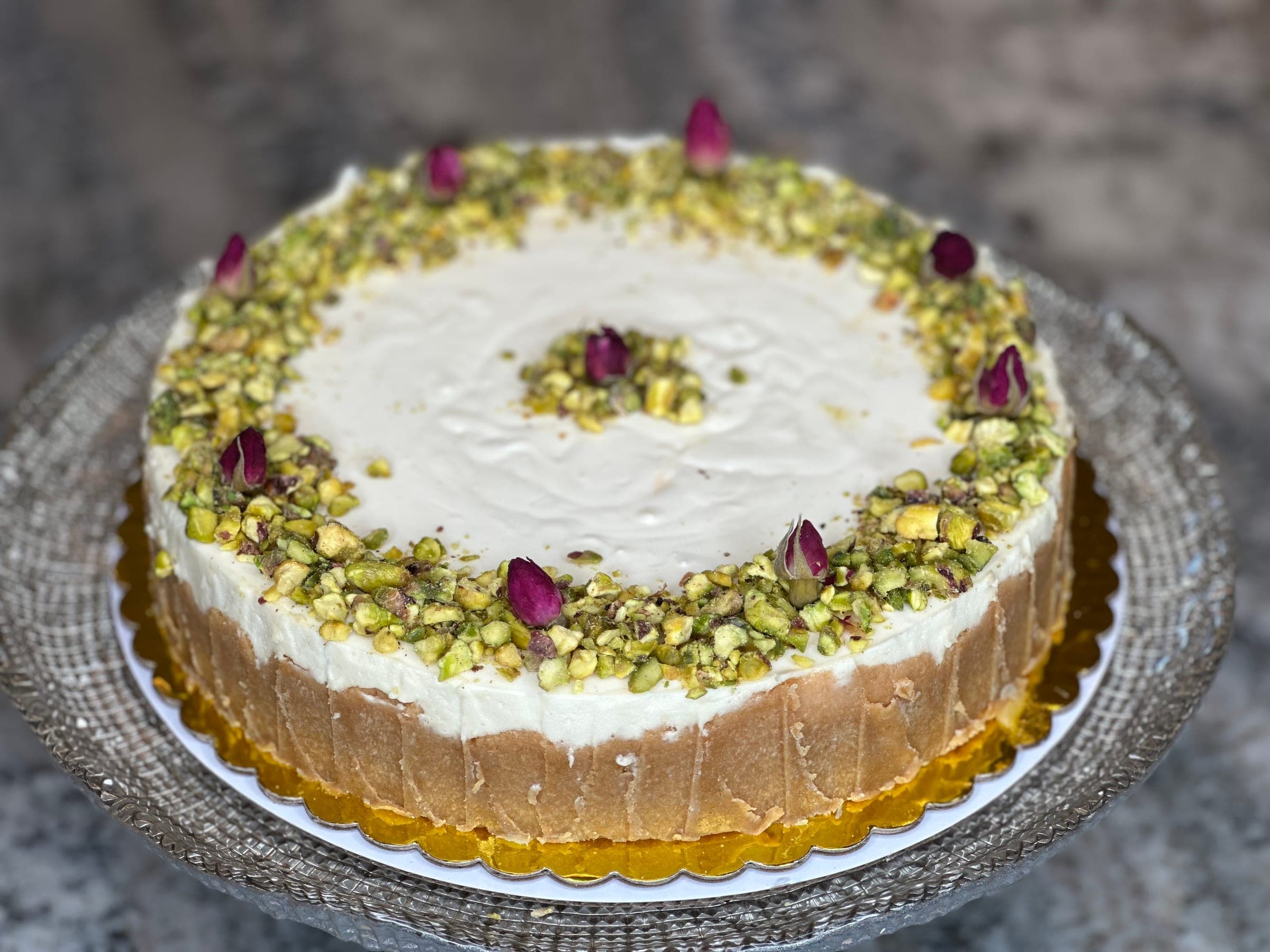 Arabic Flavored Cheesecake