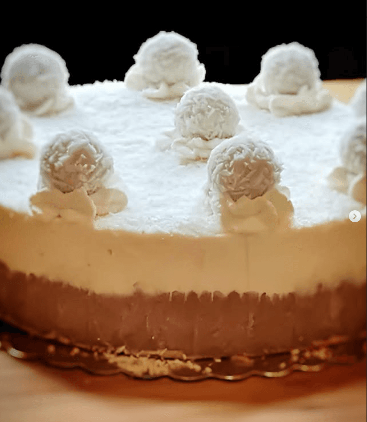 Rafaello Coconut Cheesecake