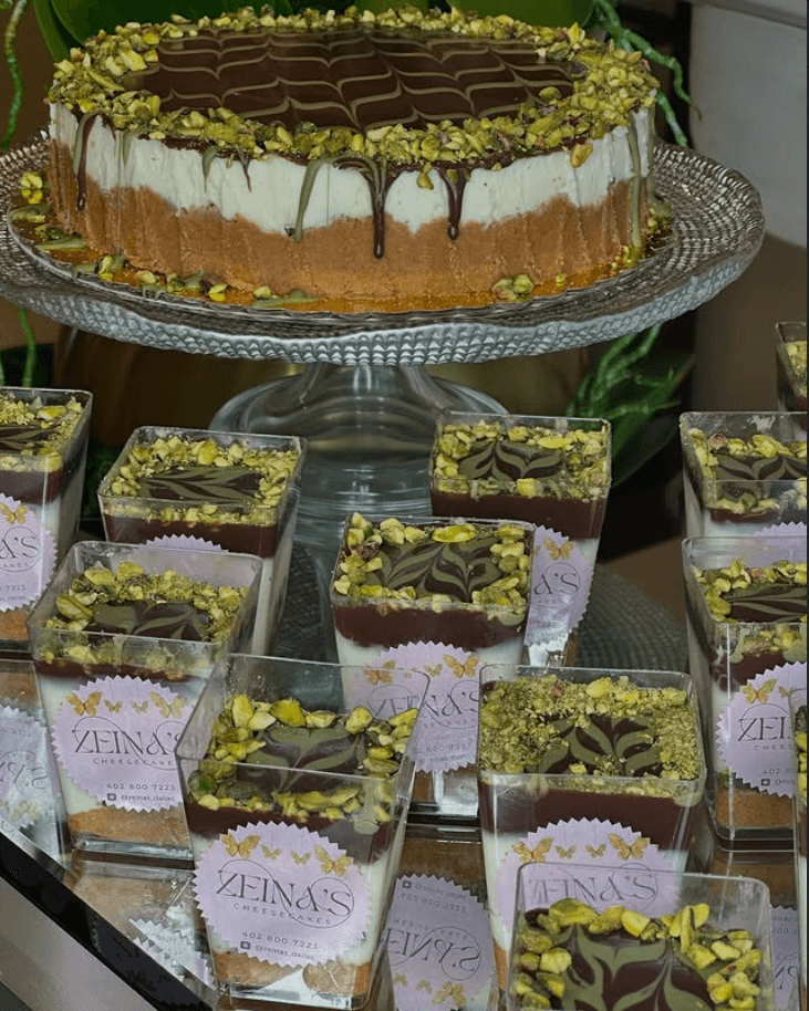 Dubai Cheesecake Cups