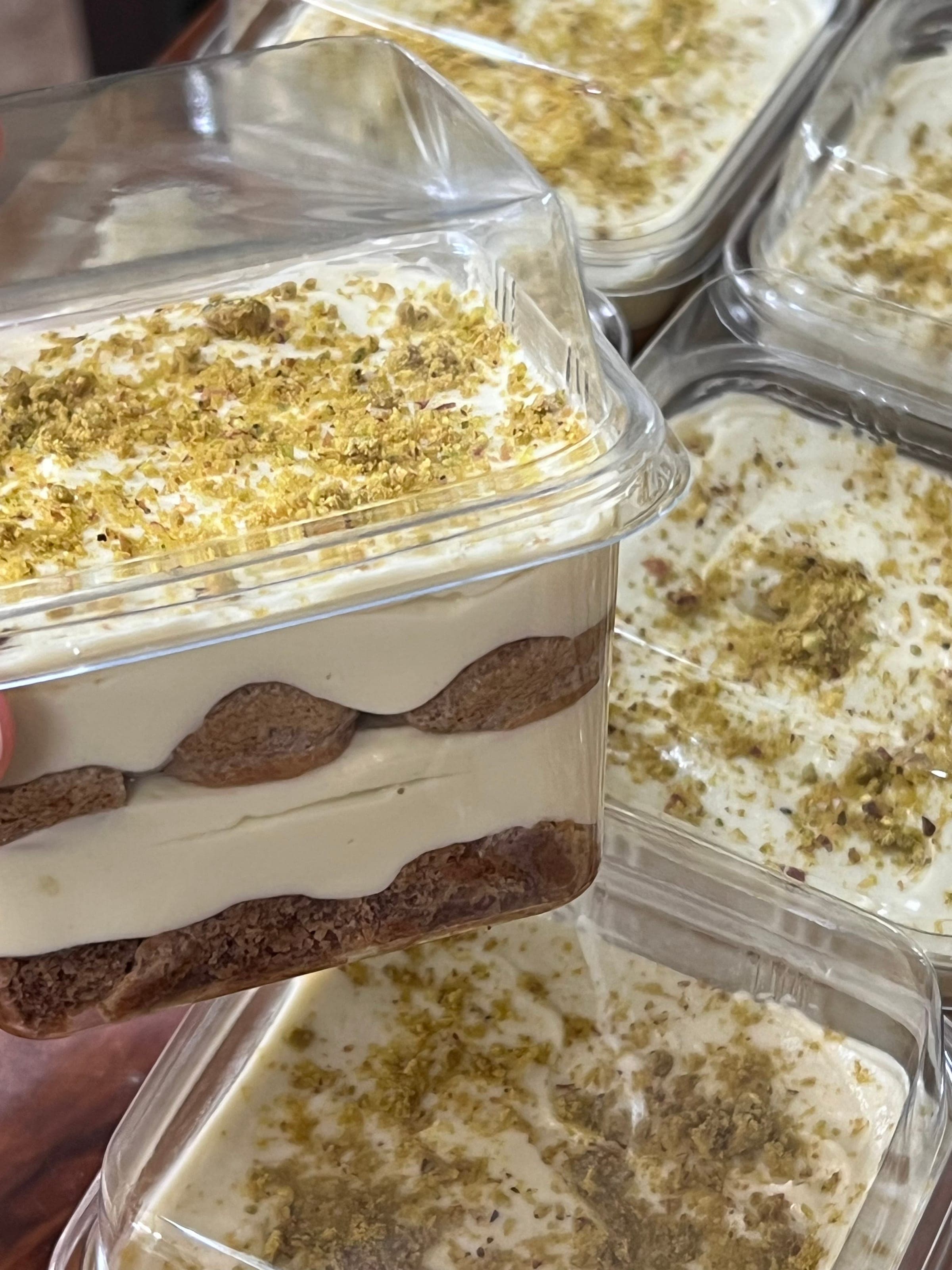 Pistachio Tiramisu