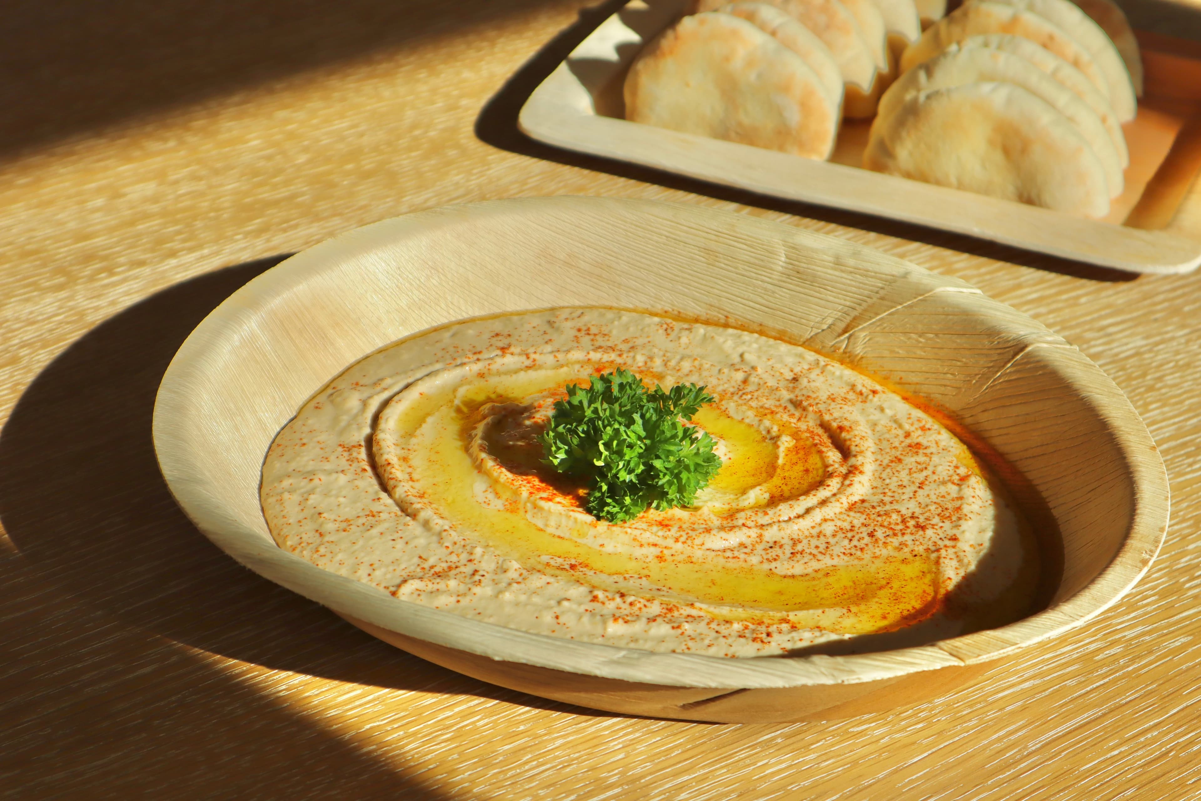 Hummus + Pita Bread