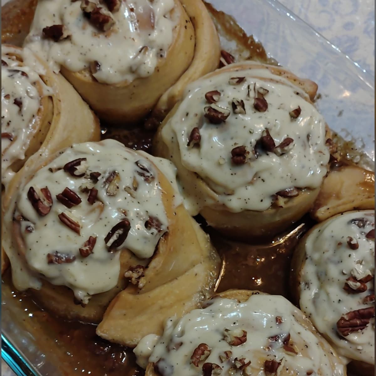 Brown Butter Maple Pecan Sourdough Rolls - 2