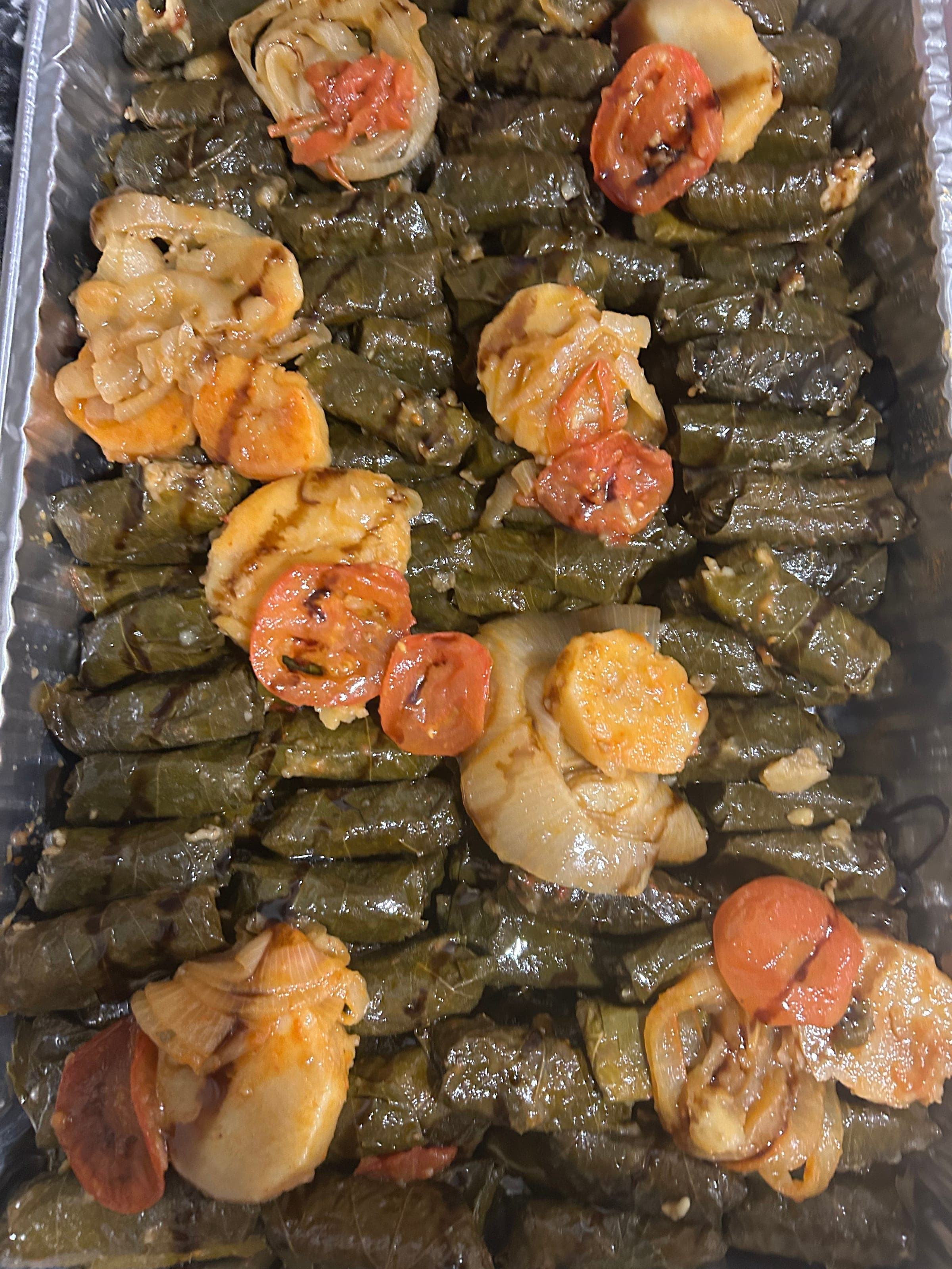 Grape leaves