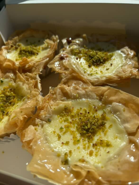 Pistachio Cheesecake Baklava - 2