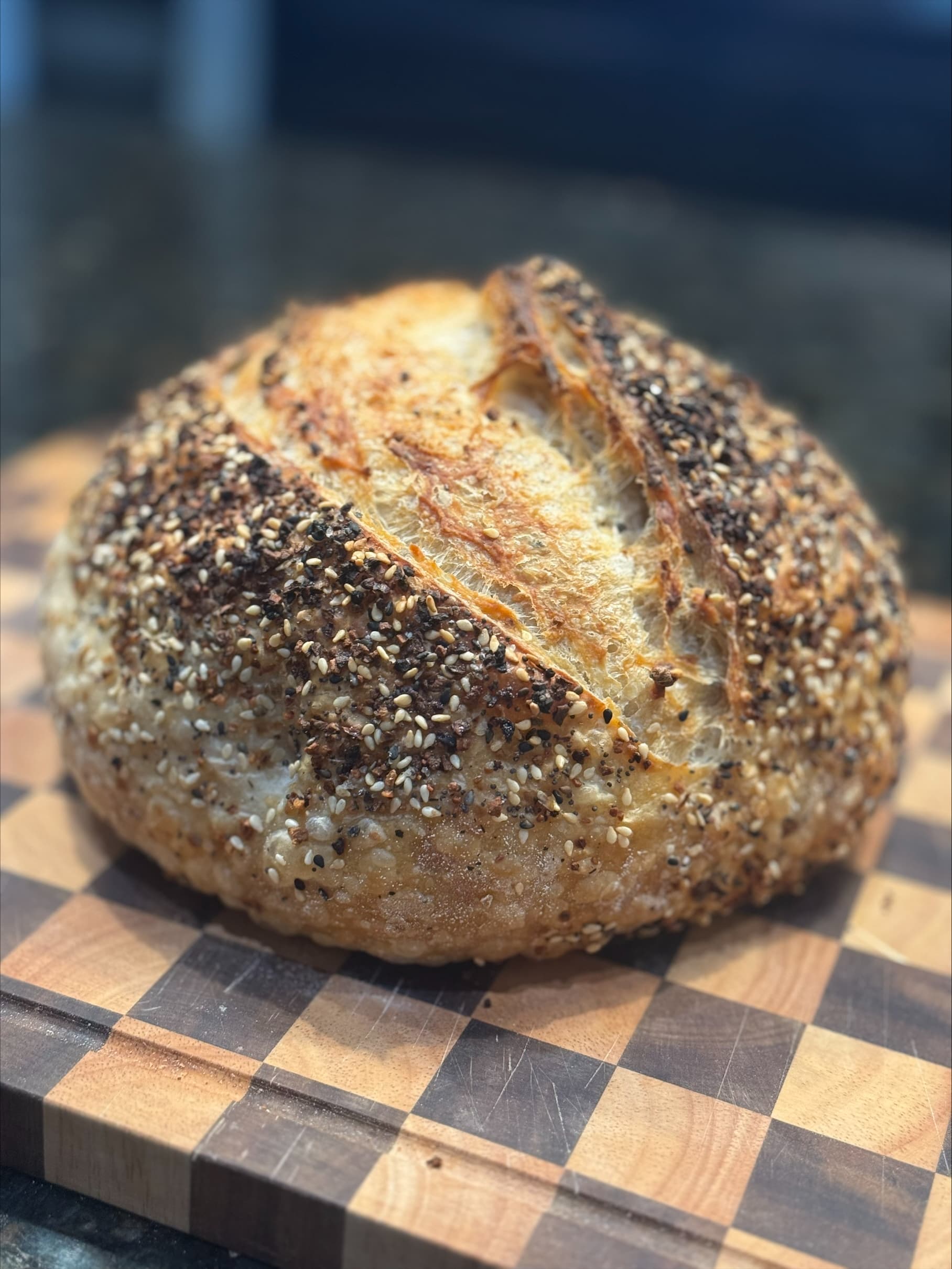 Everything Bagel Sourdough Loaf