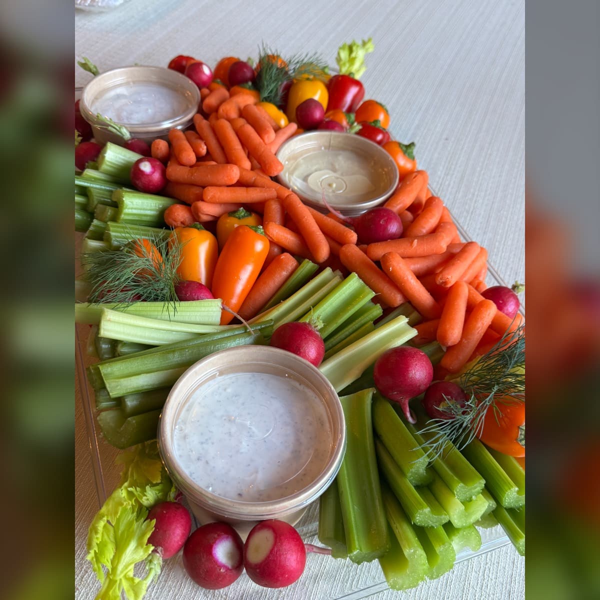 Seasonal Vegetable and Mezze Platter - 3