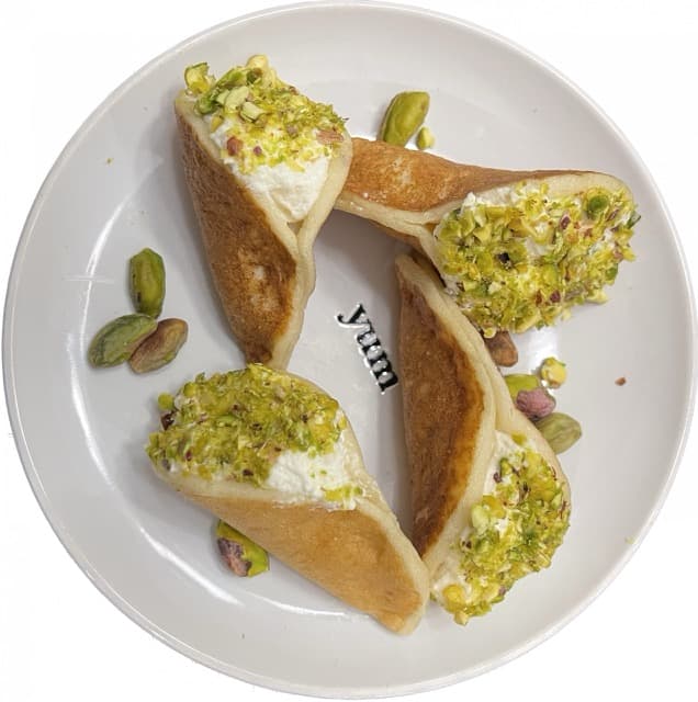 Get it Today. Atayef Fresh Ashta, The Ultimate Lebanese Pancake with Semi-Sweet Cheese Filling
