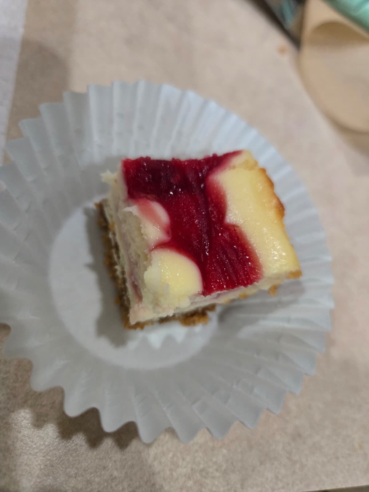 White Chocolate Berry Cheesecake Bars - 2