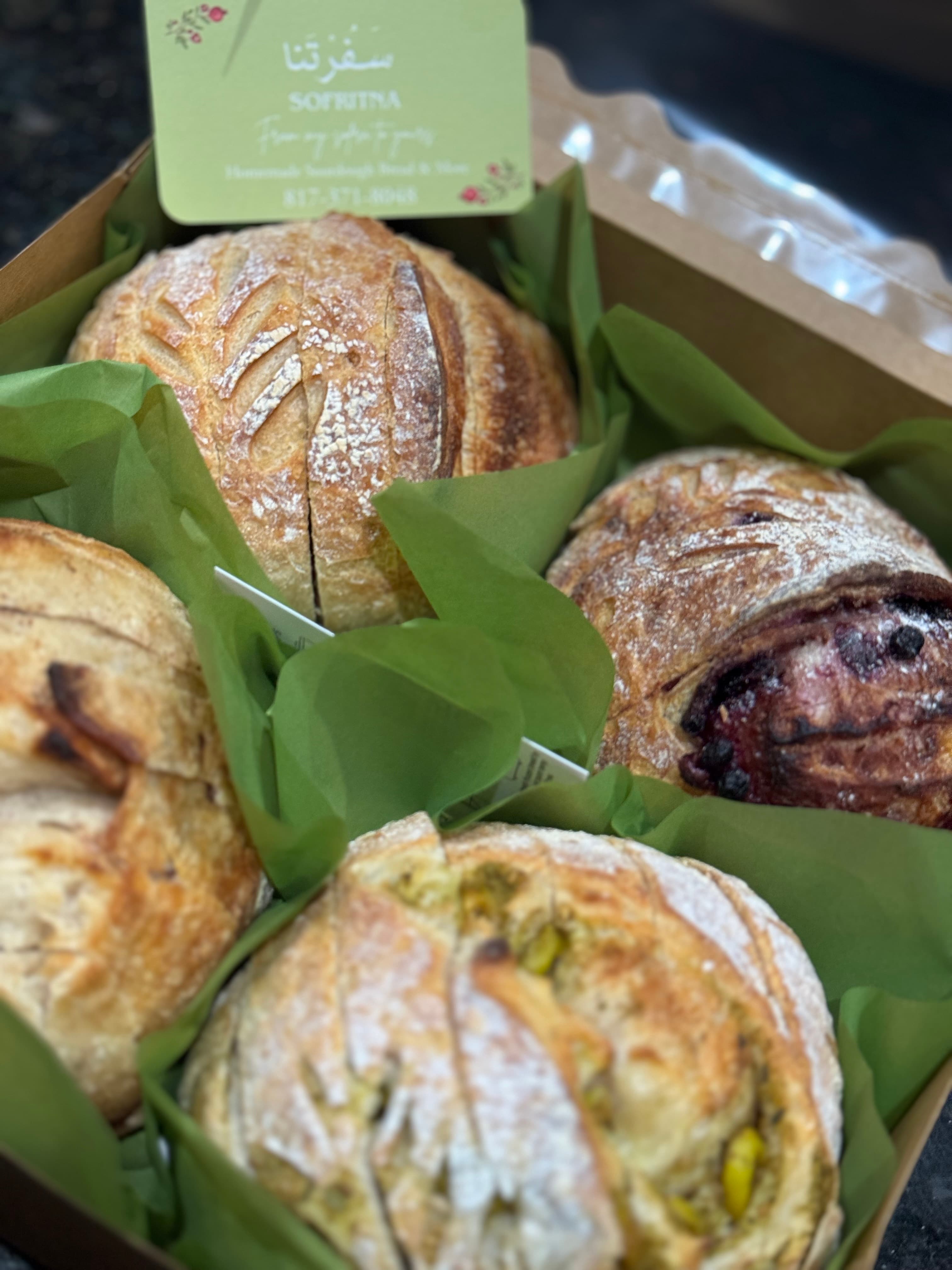 Mini Sourdough Flight