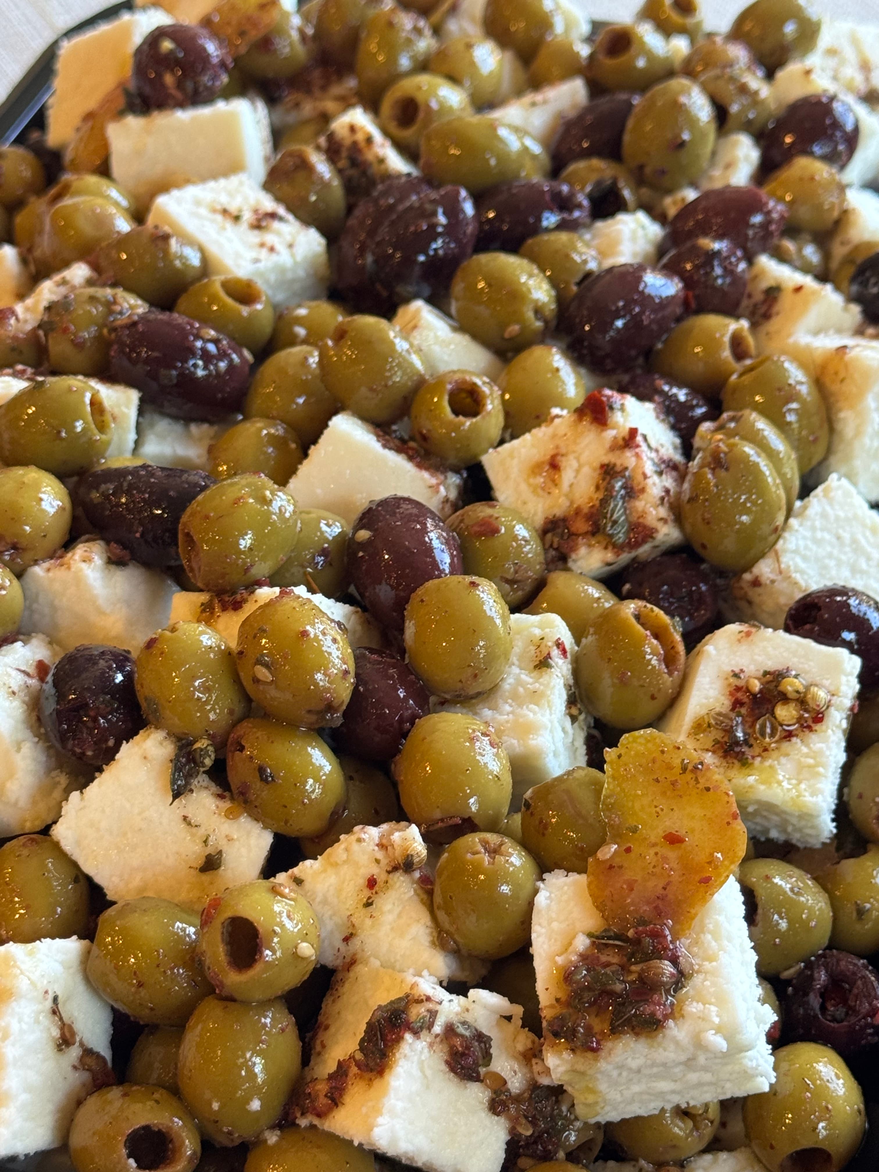Cheese and Olive Tray  photo