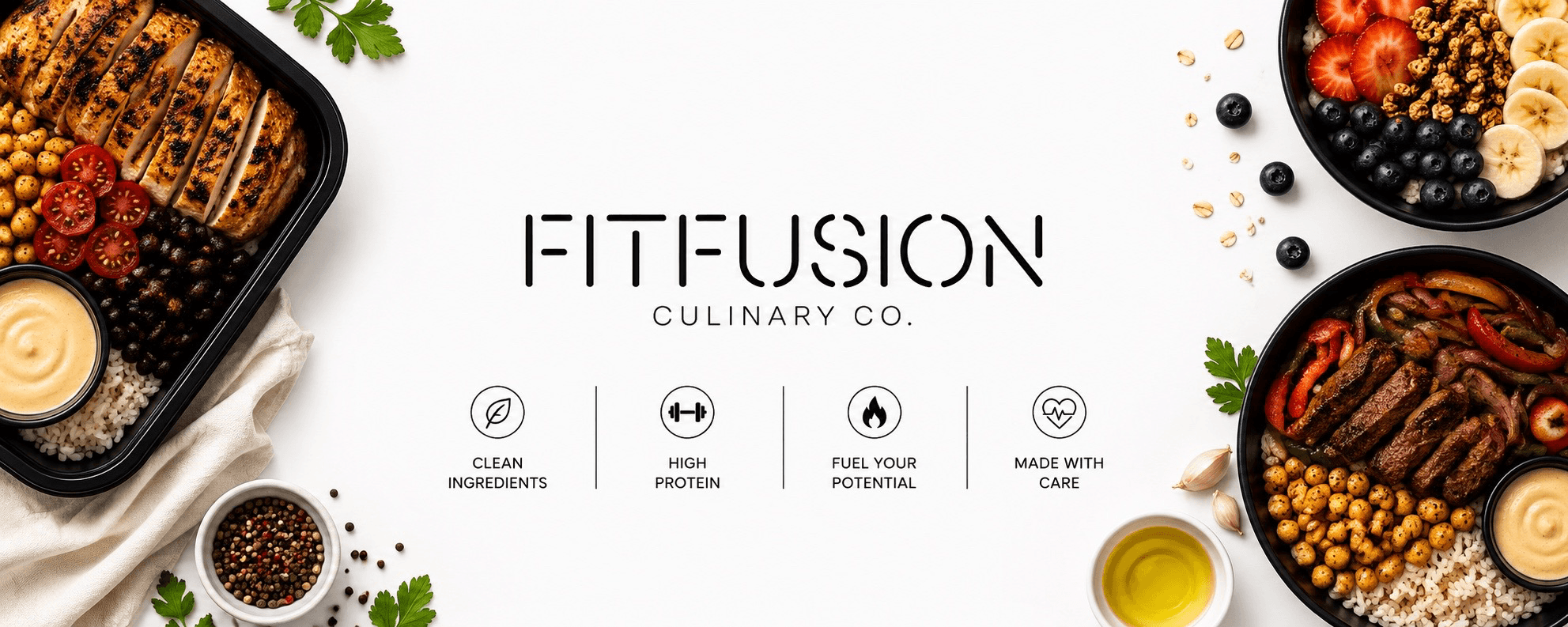 Fit Fusion Culinary Co. banner