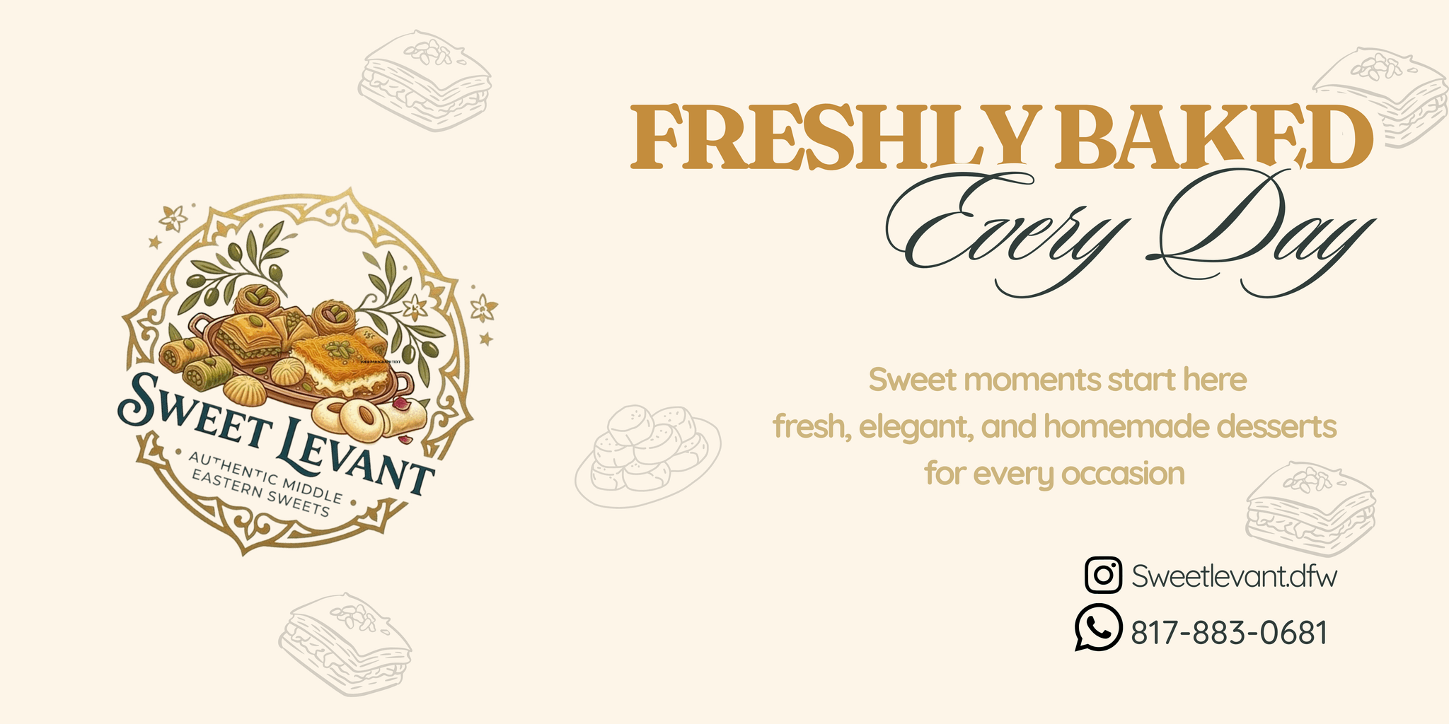 Sweet levant banner