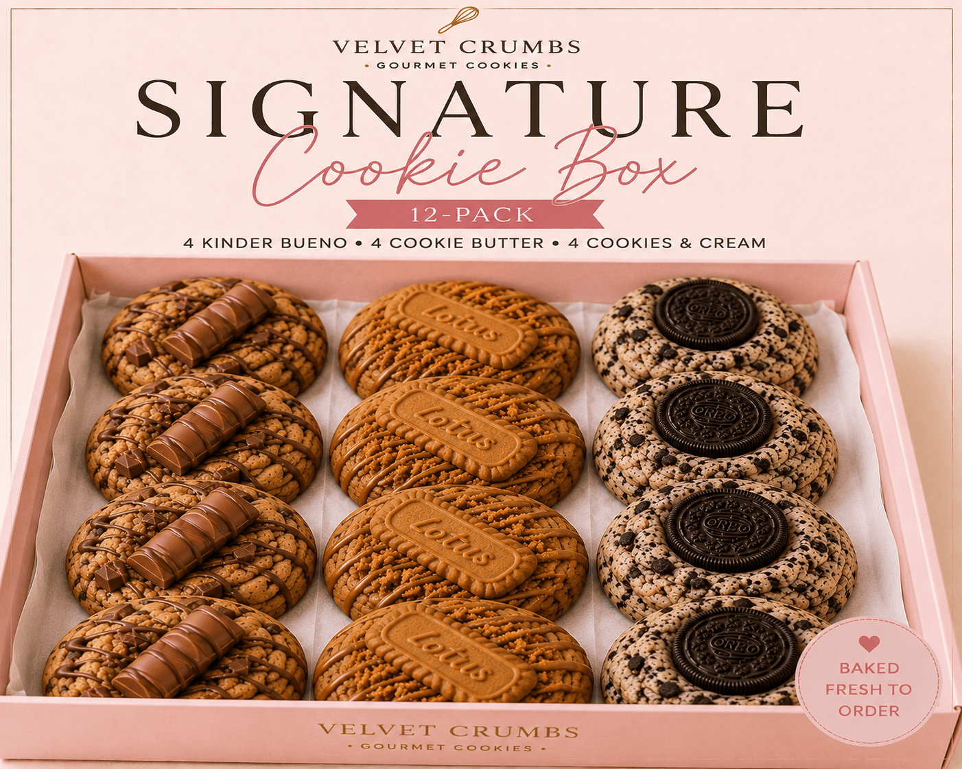 12-Pack Signature Cookie Box.