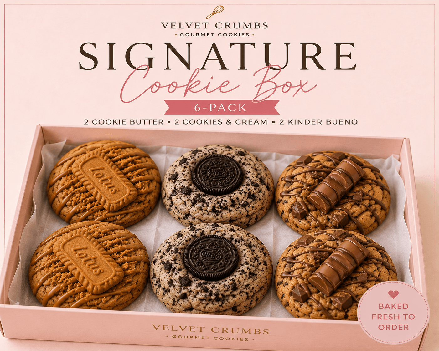 6-Pack Signature Cookie Box