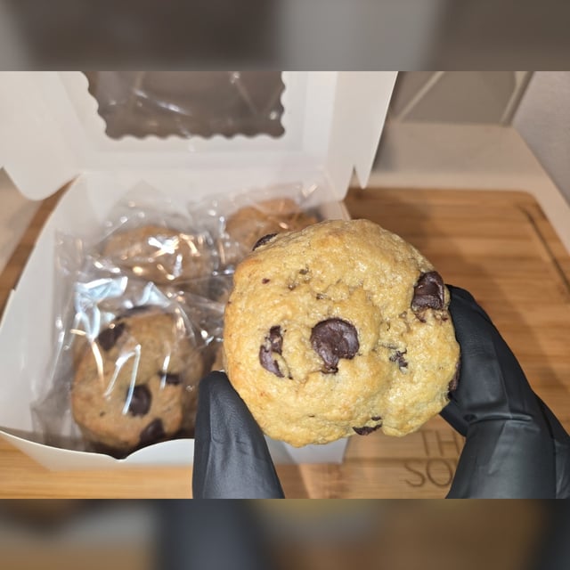 Vegan Sourdough Chocolate Chip Cookies (6 pack)