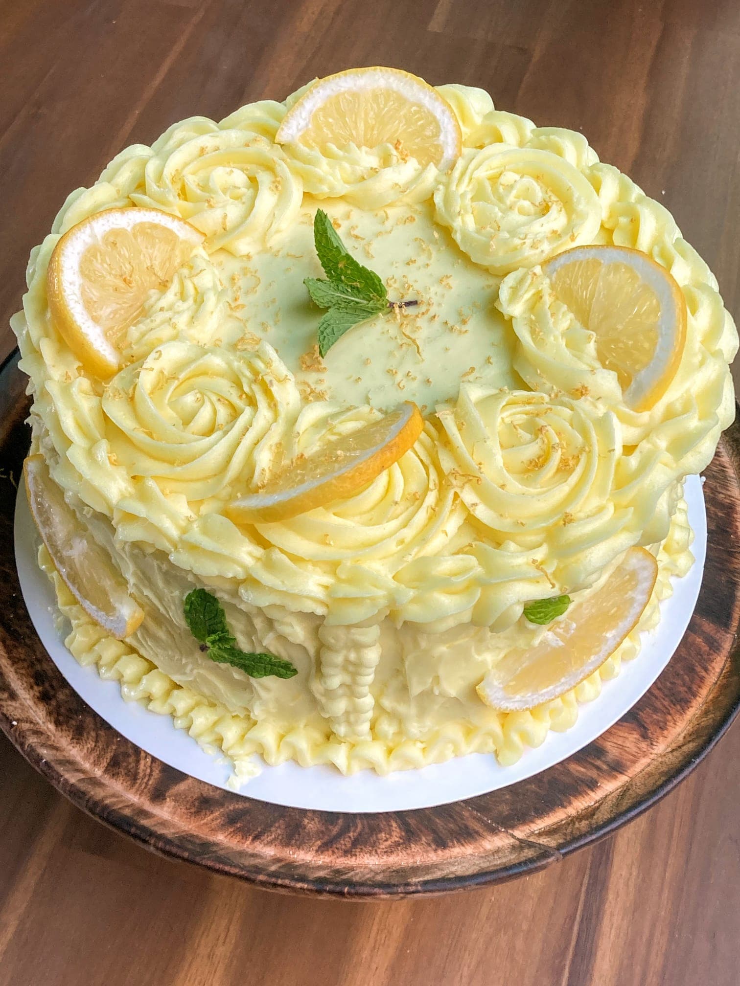 Zest Side Story - Lemon Cake