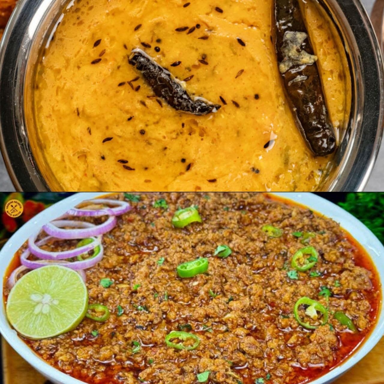 Tandoori Kheema and Khatti Daal photo