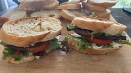 Sourdough bread Sandwiches