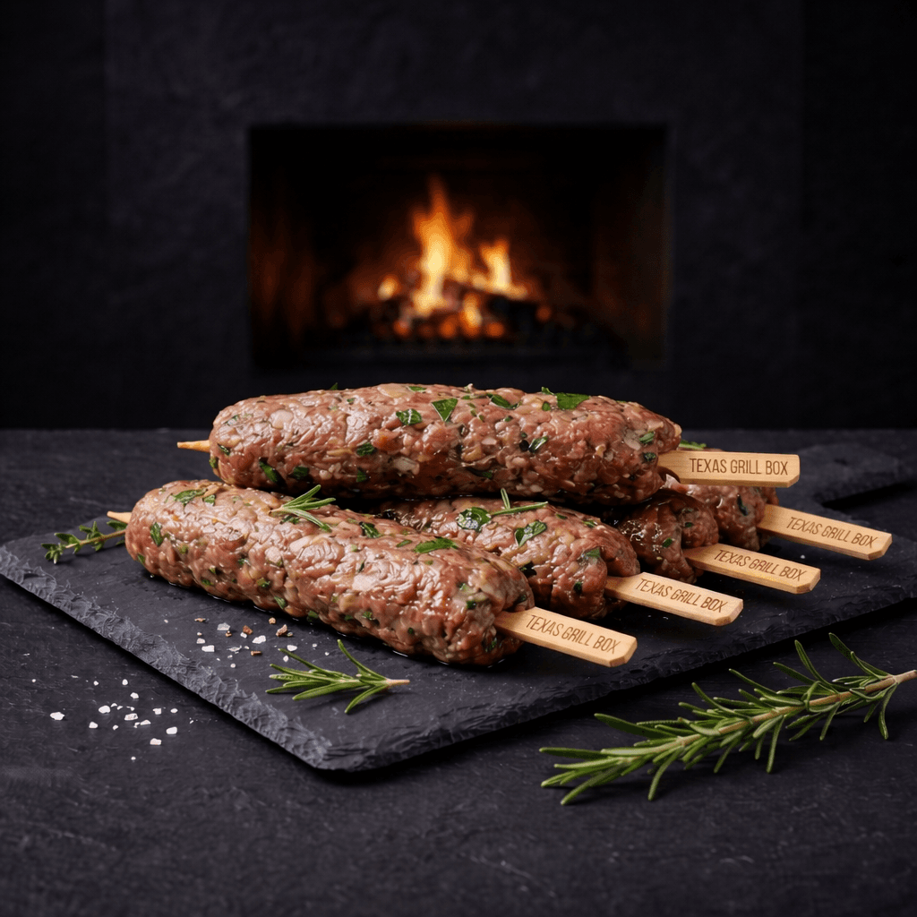 Beef Texas Grill Box - 6 Skewers Beef Kafta