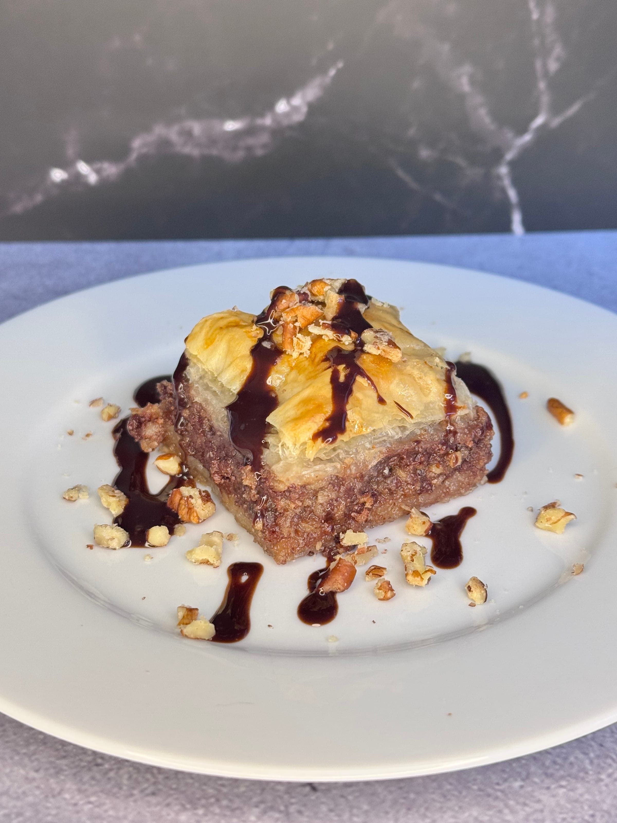 Chocolate Pecan Baklava