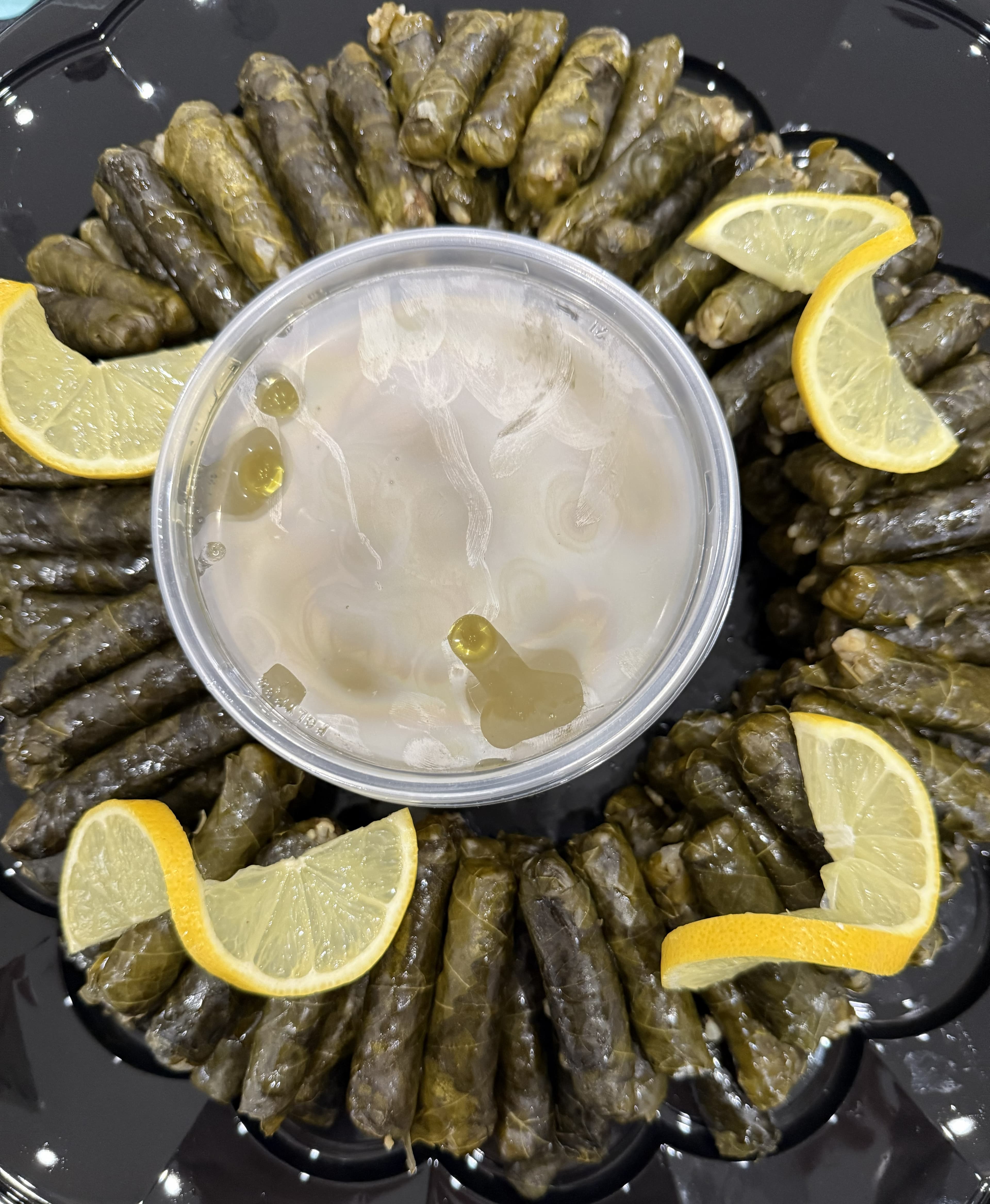 Authentic Lebanese Grape Leaves With Egyptian Rice And Ground Beef