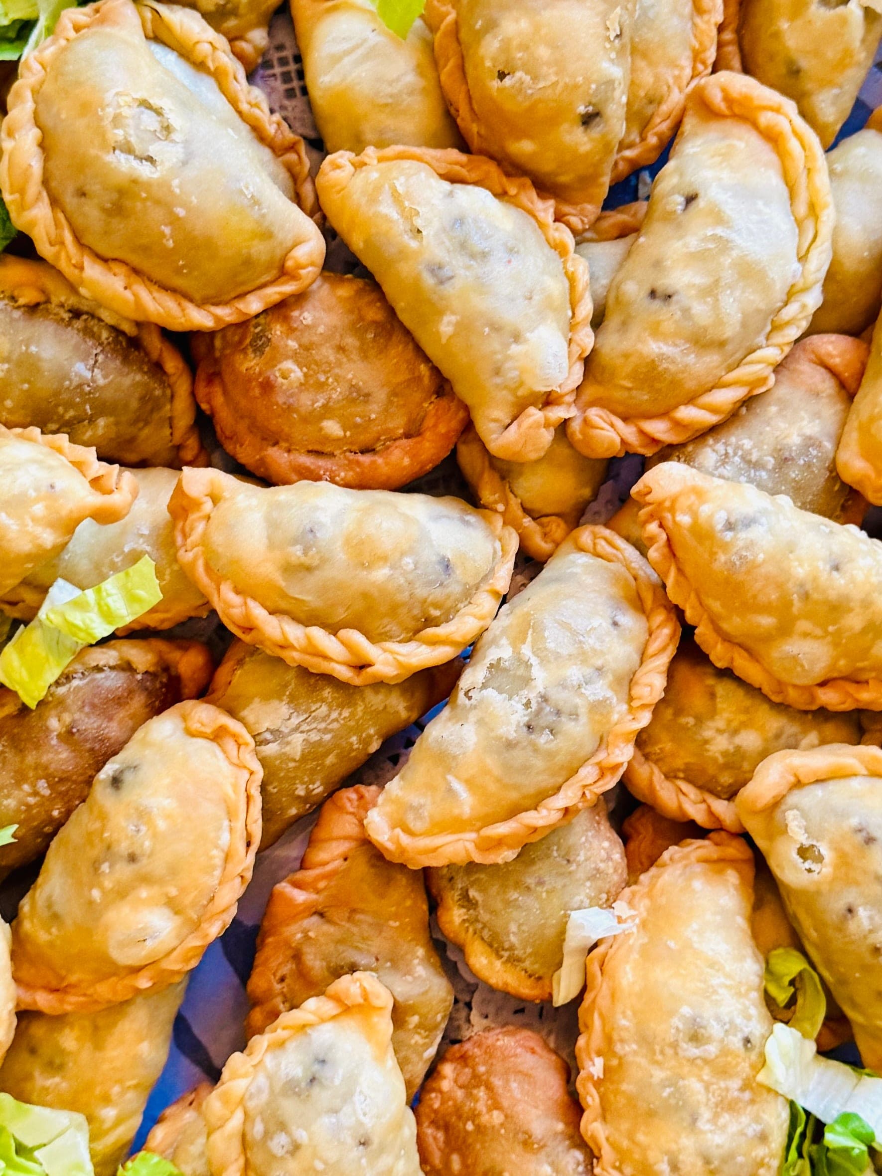 Cheese Sambousek, Fried Turnovers with Mozzarella and Akawi Cheese