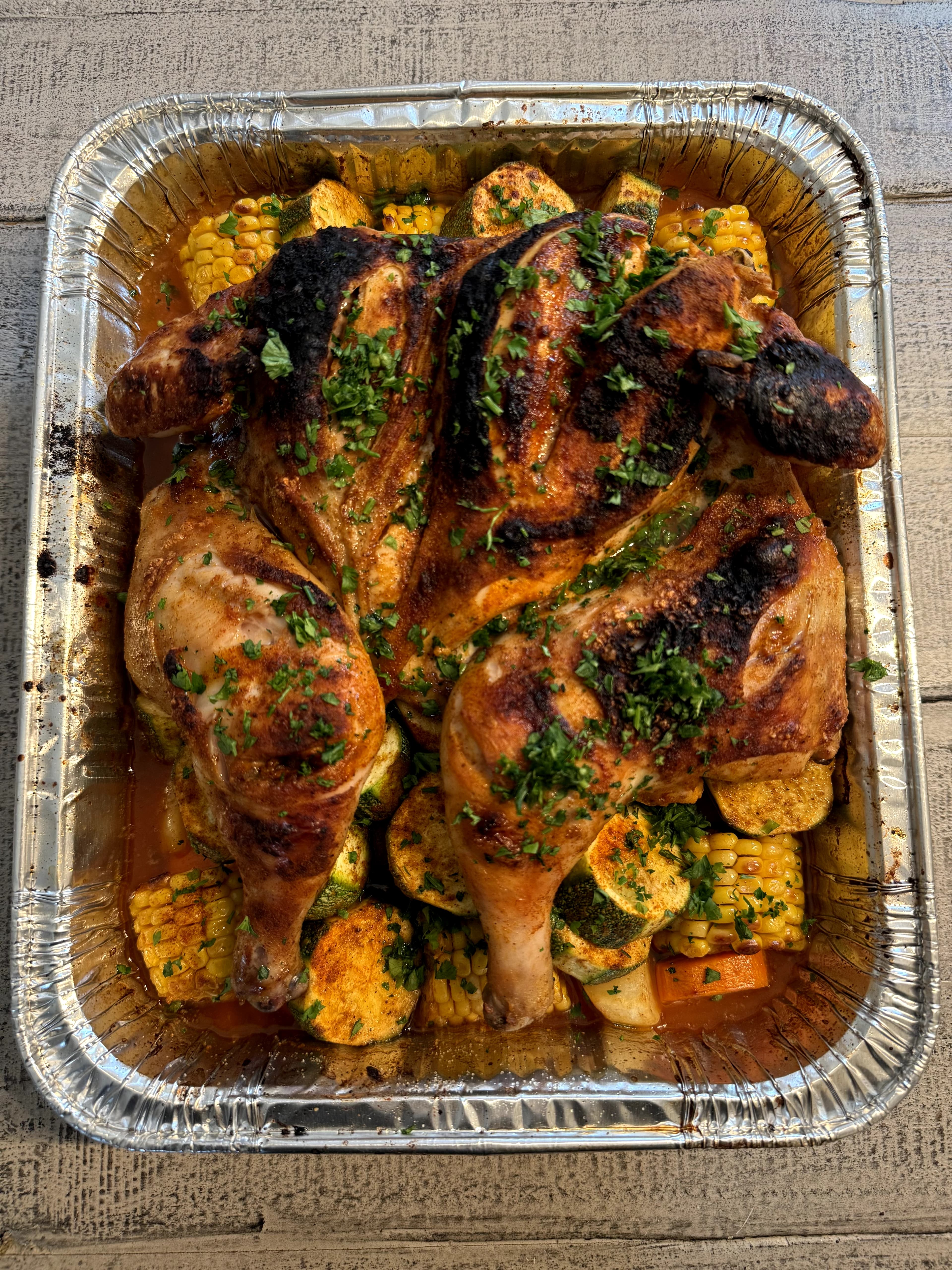 Whole Chicken w/Veggies