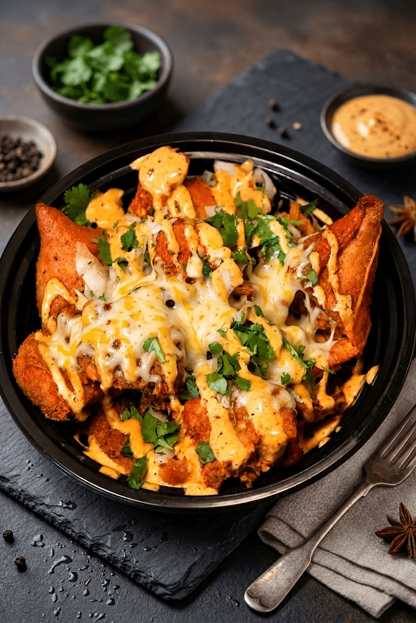 Loaded Samosa Chaat photo