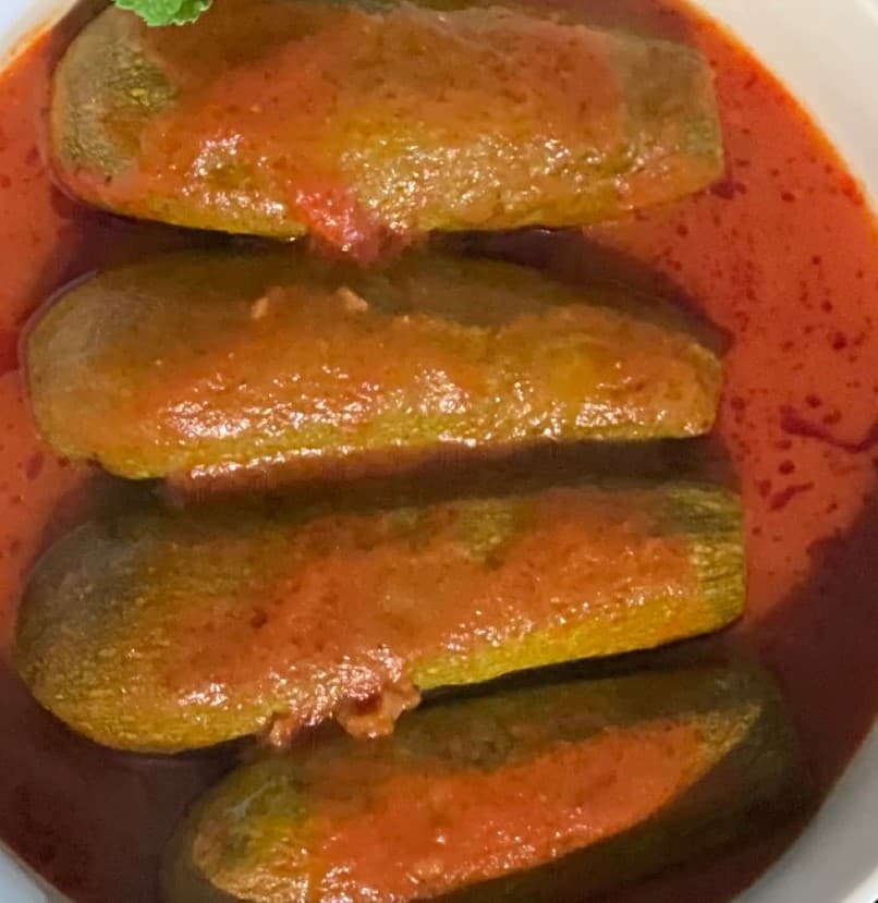 Family, Kousa, Squash Stuffed With Spiced Egyptian Rice and Ground Beef